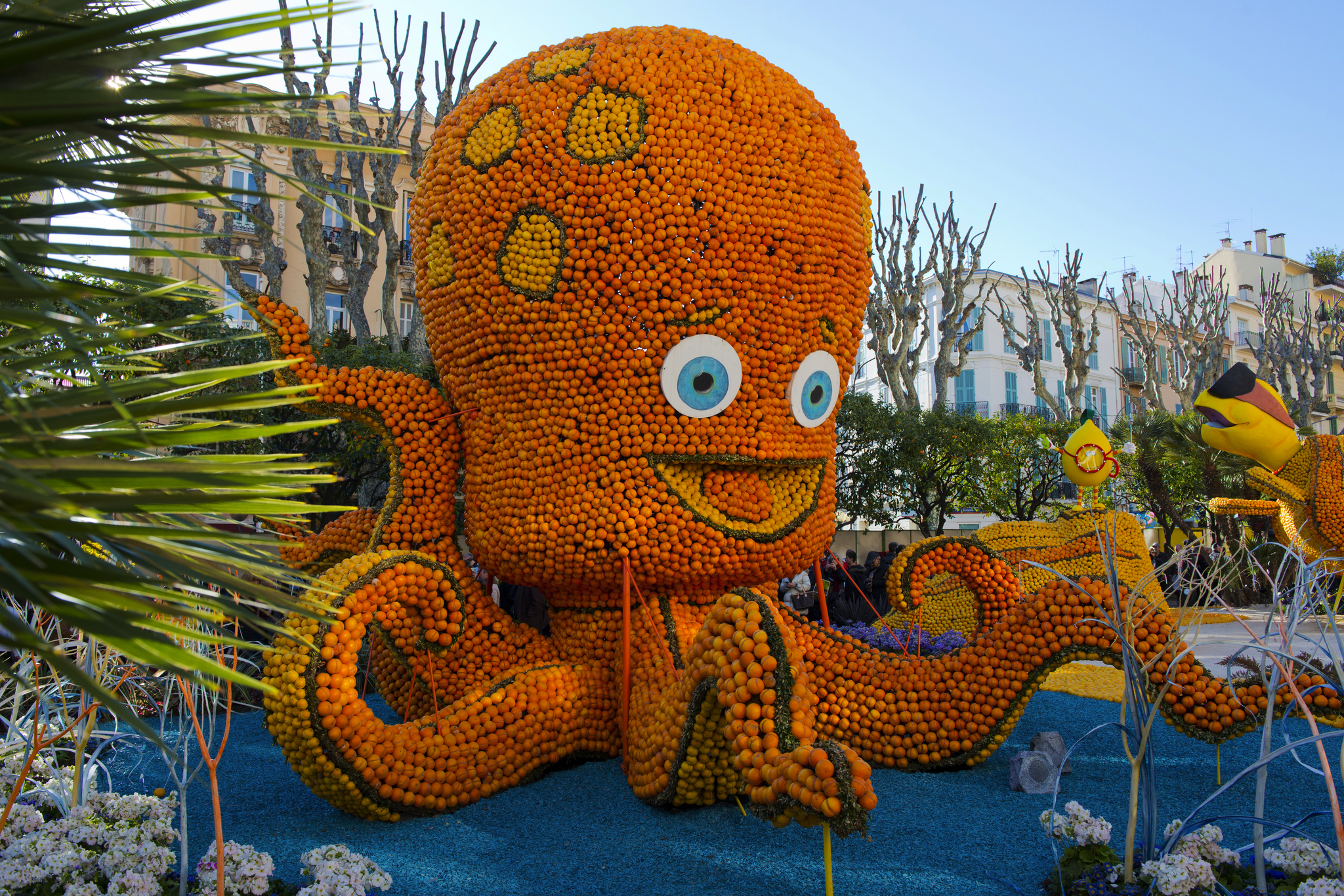 Zitronenfest Menton Bild