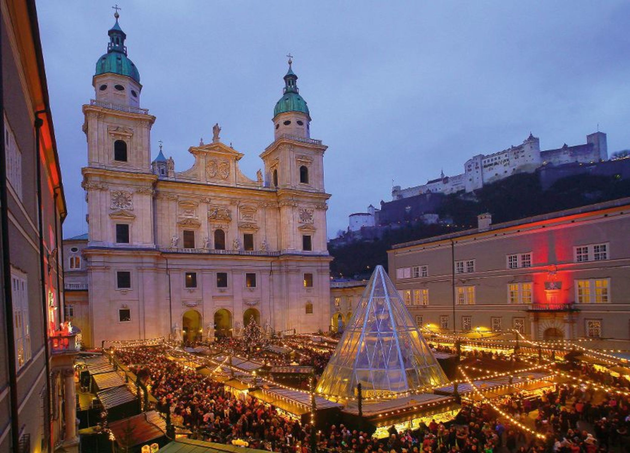 Weihnachtsmarkt Salzburg Bild