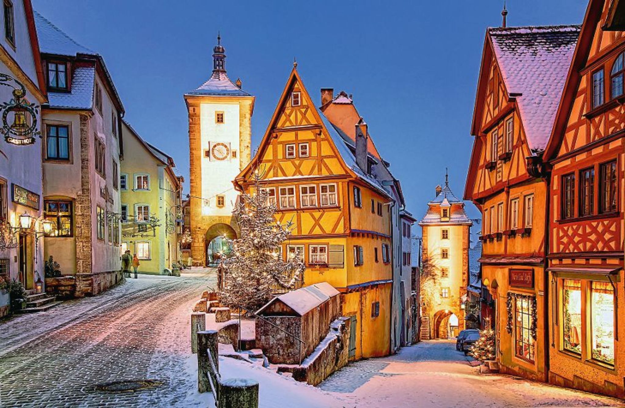 Plönlein - Rothenburg o.T. Bild