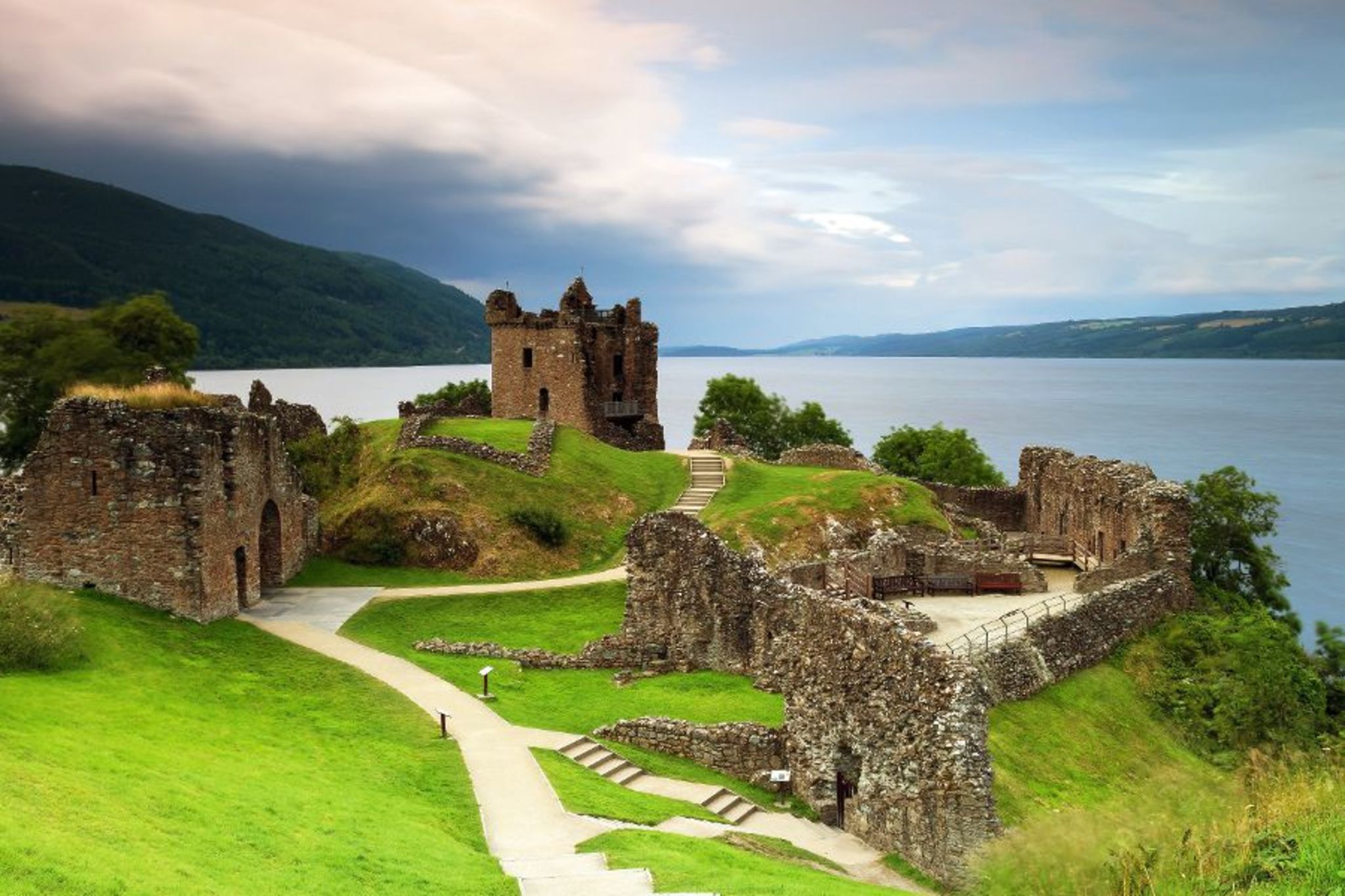 Urquhart Castle Bild