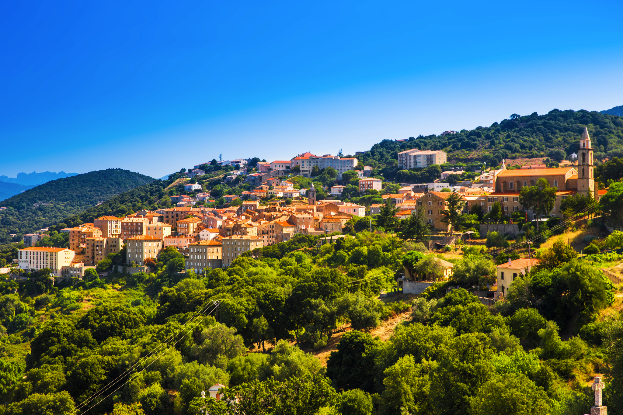 Dorf Speloncato Bild