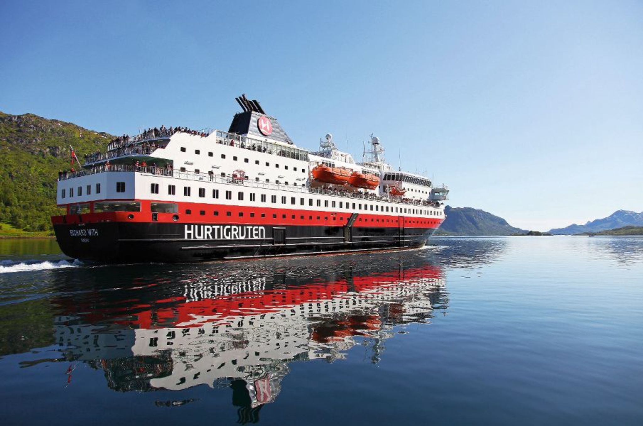 Hurtigruten Postschiff Bild