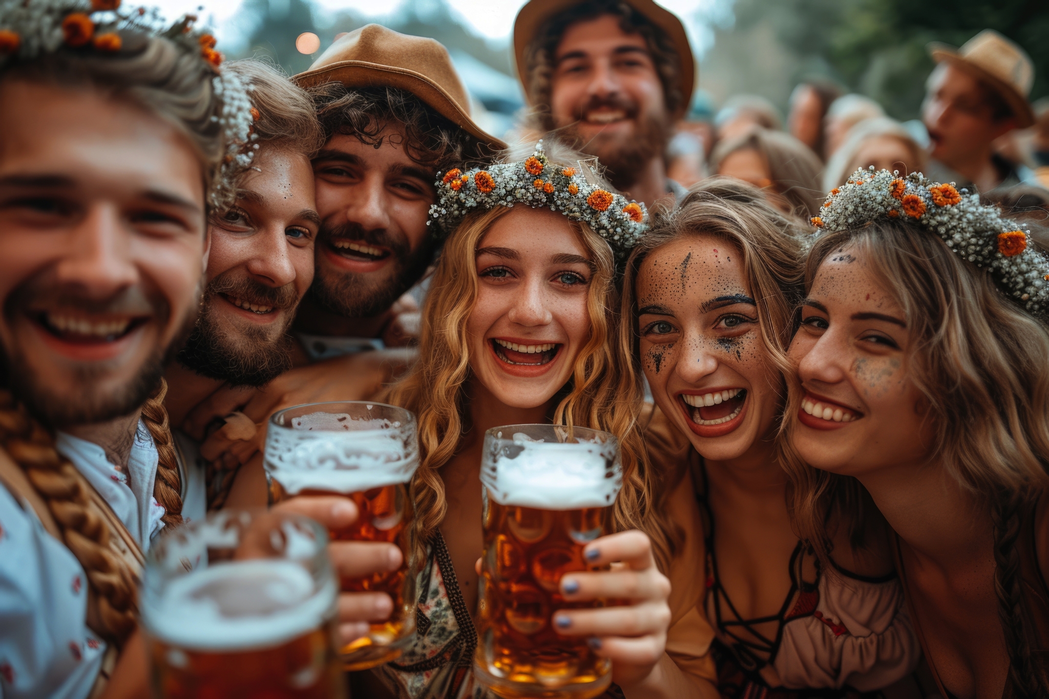 Dirndl, Lederhosn und ein Mass Bier – so feiert Bayern! Bild