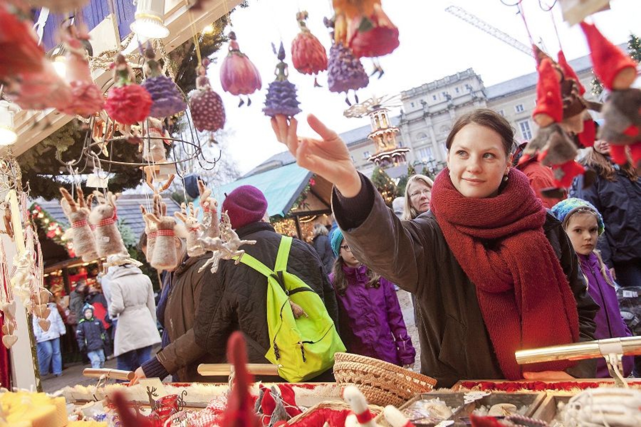 Weihnachtsmarkt in Karlsruhe Bild