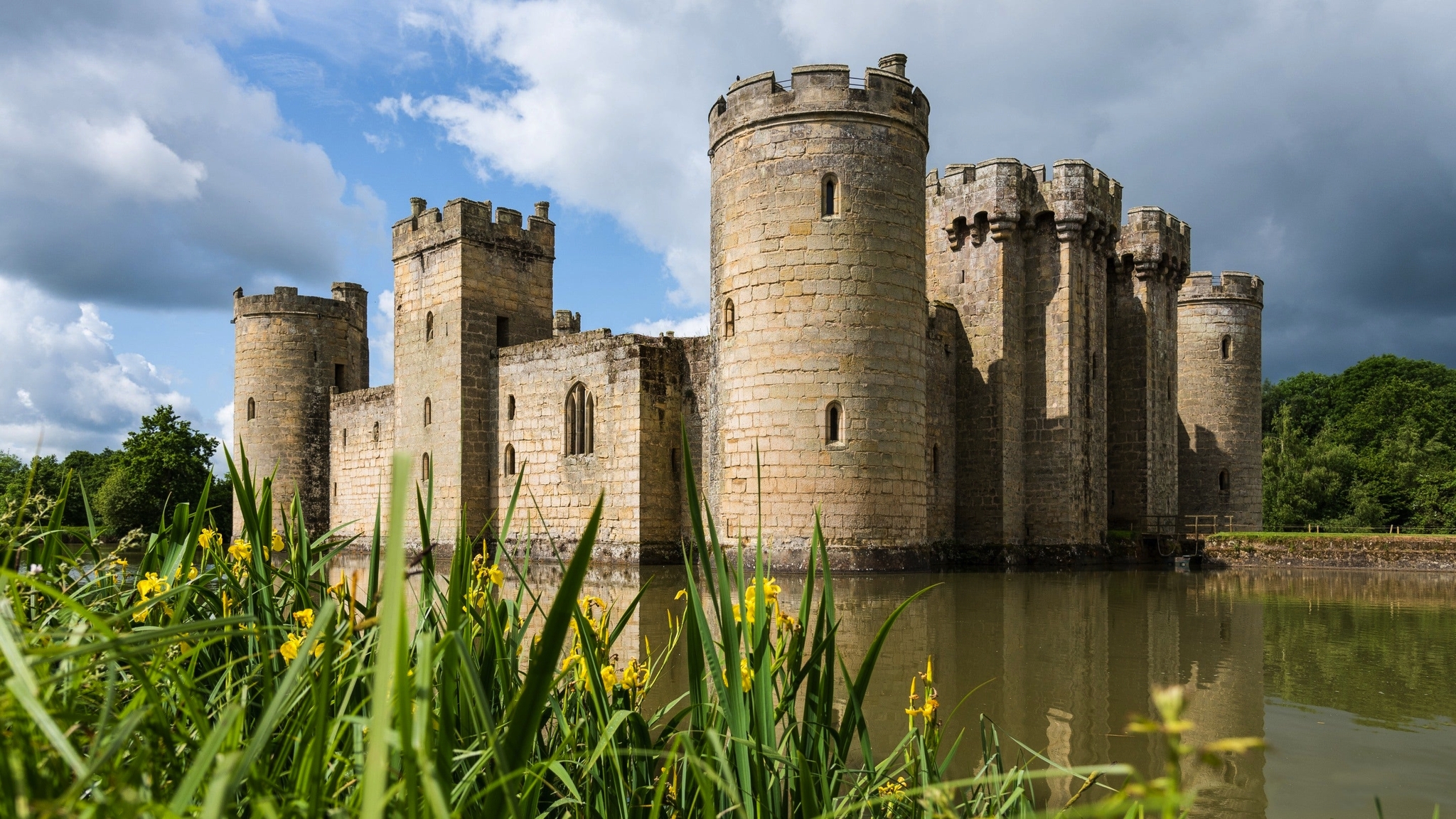 Bodiam Castle, Sussex, England Bild