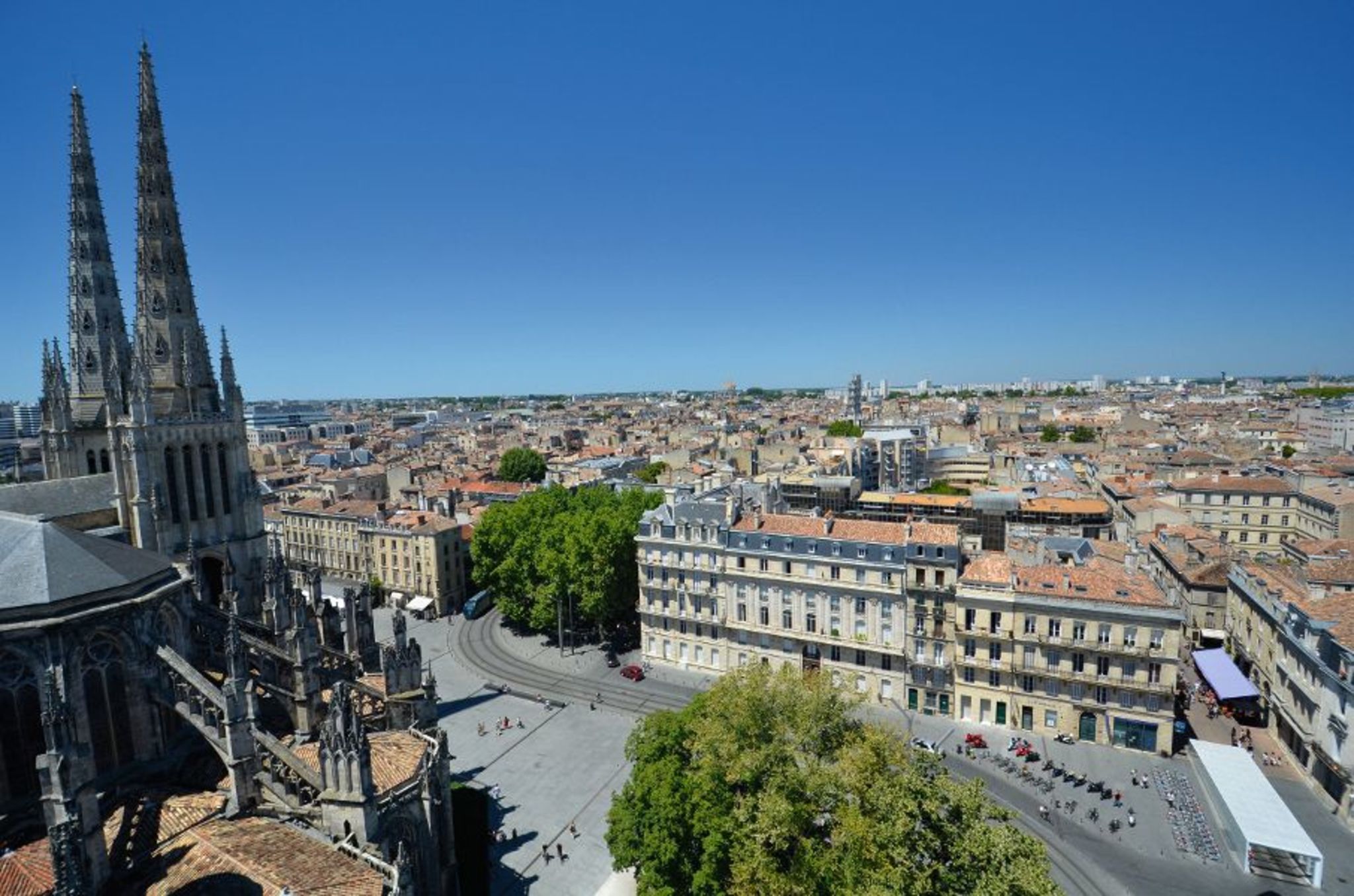 Place de la Cathédrale Saint André, Bordeaux Bild