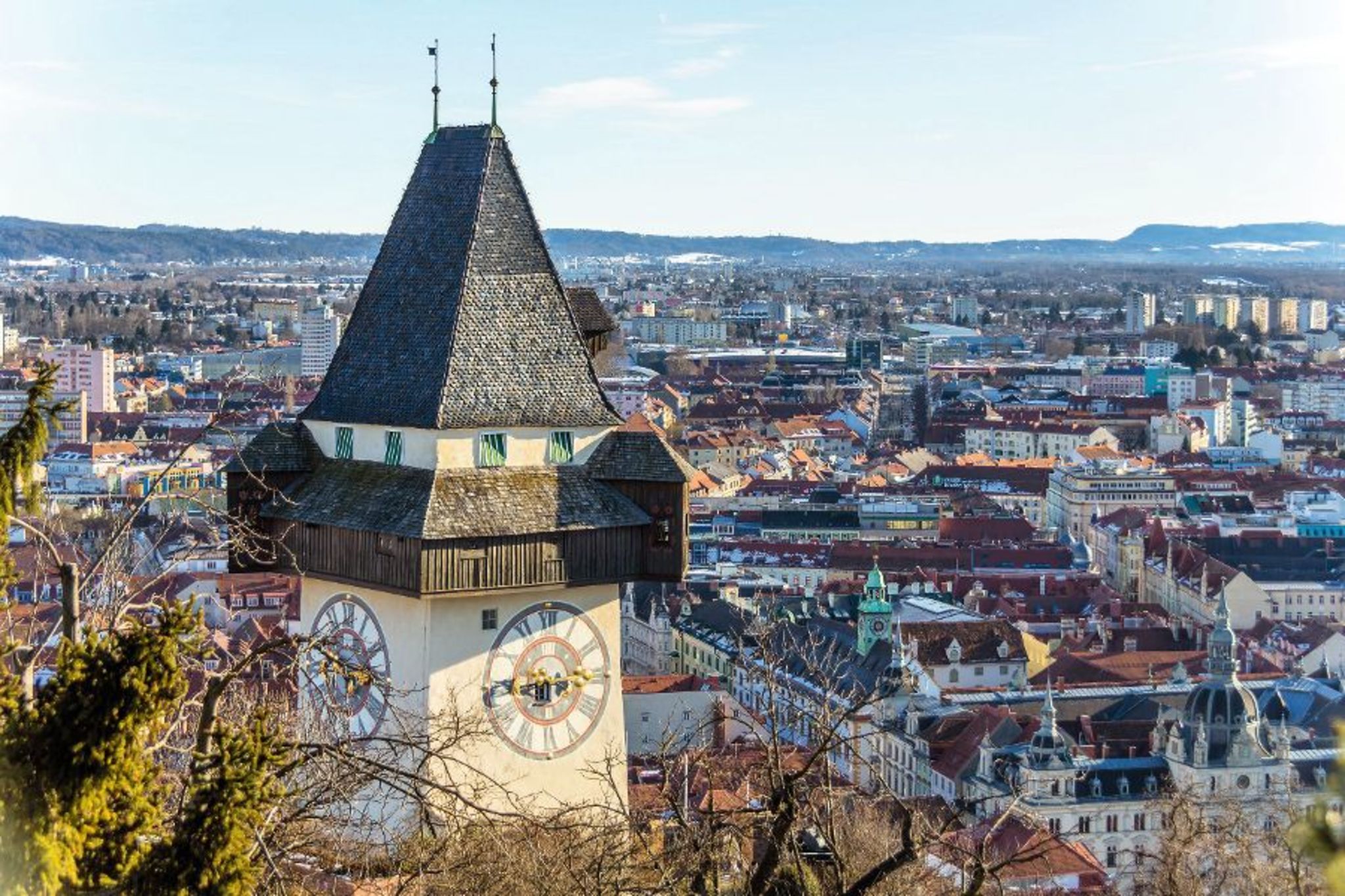 Graz, Uhrturm Bild