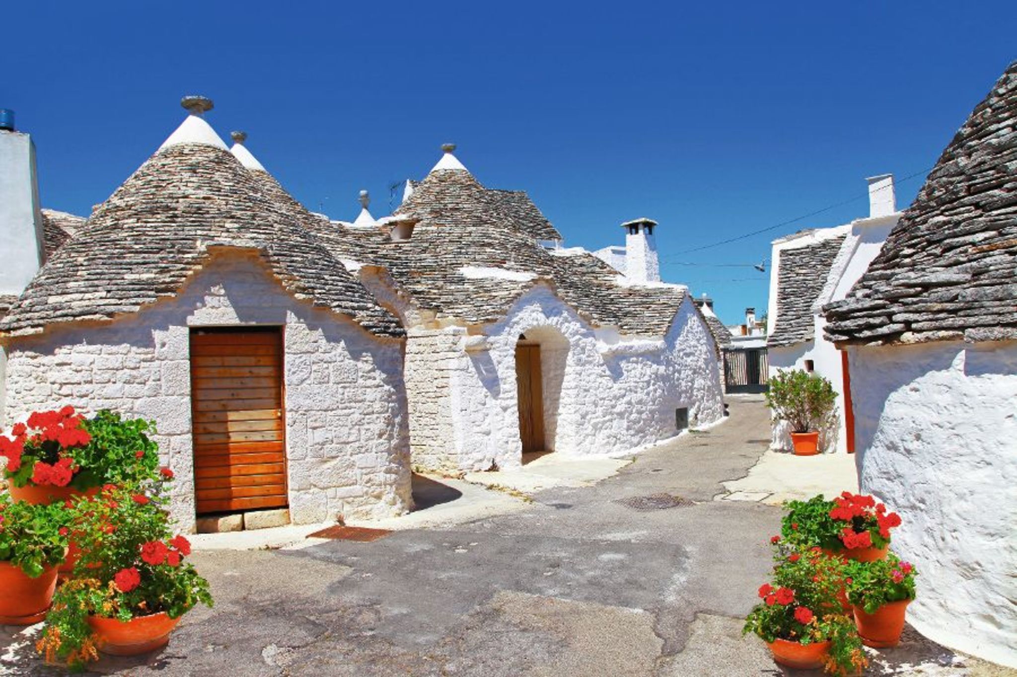 Trulli in Alberobello  Bild