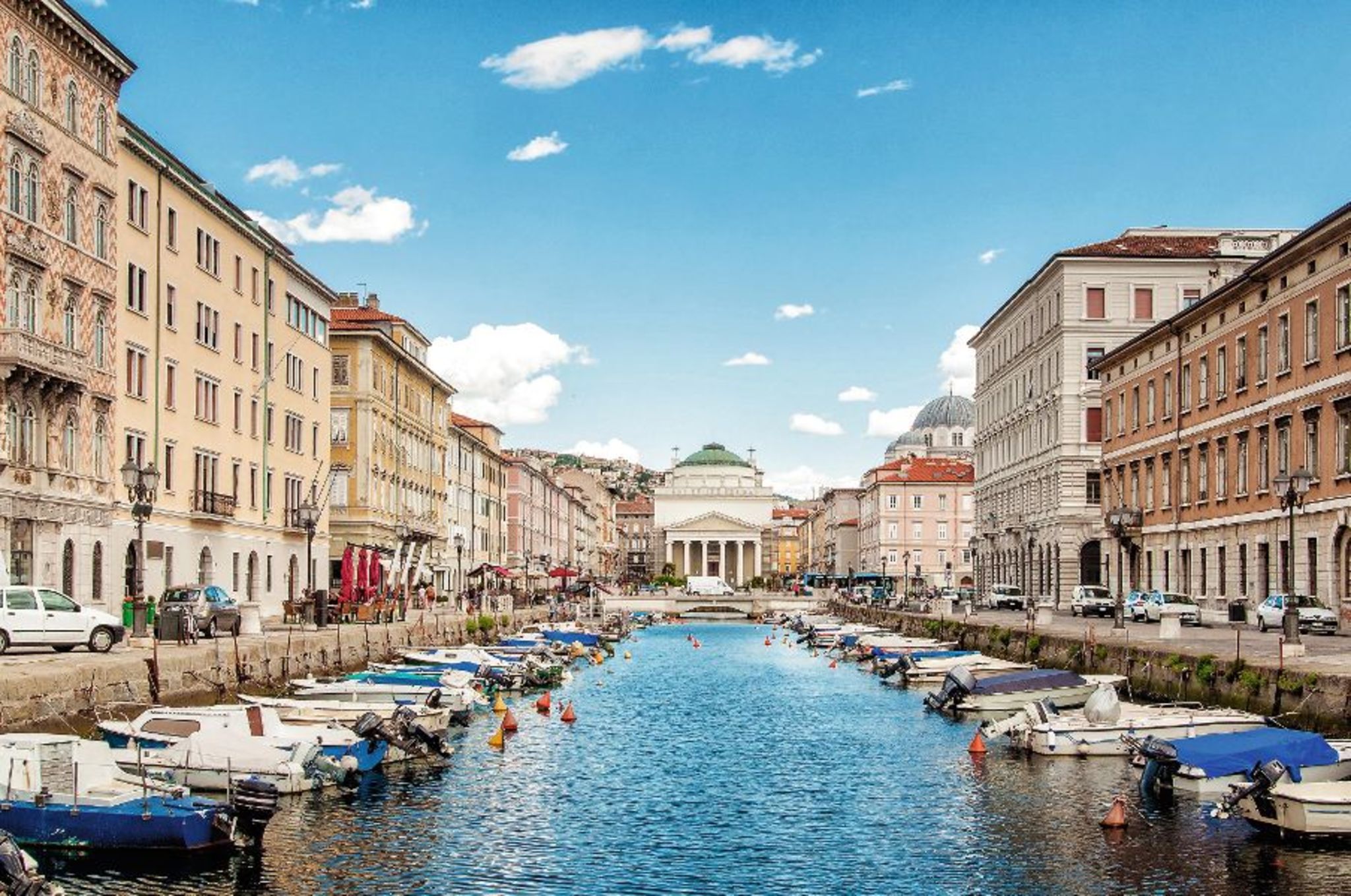 Canal Grande in Triest Bild