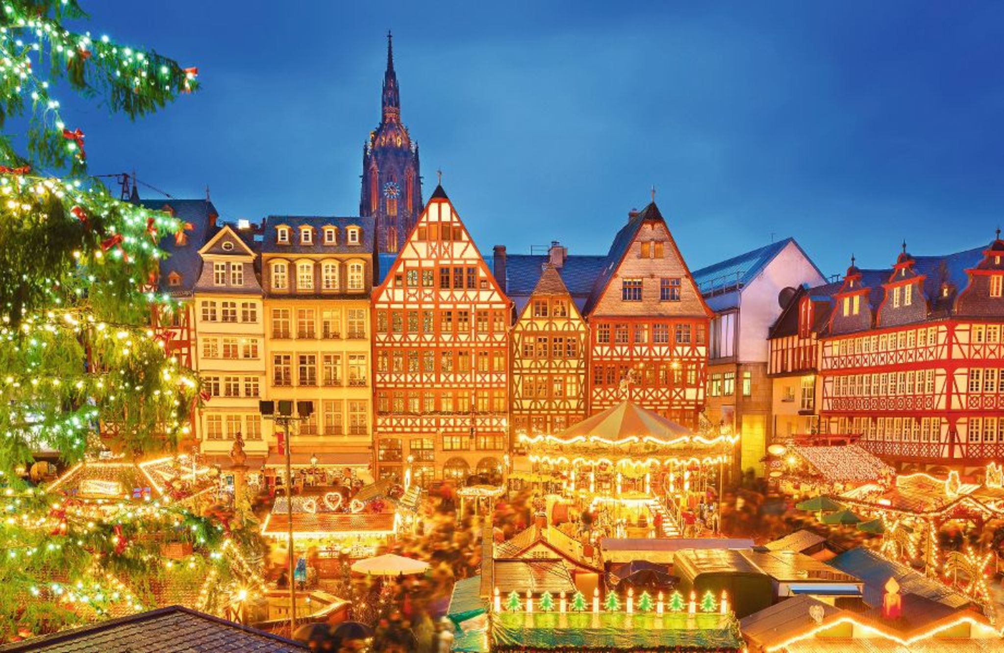 Weihnachtsmarkt in Frankfurt Bild