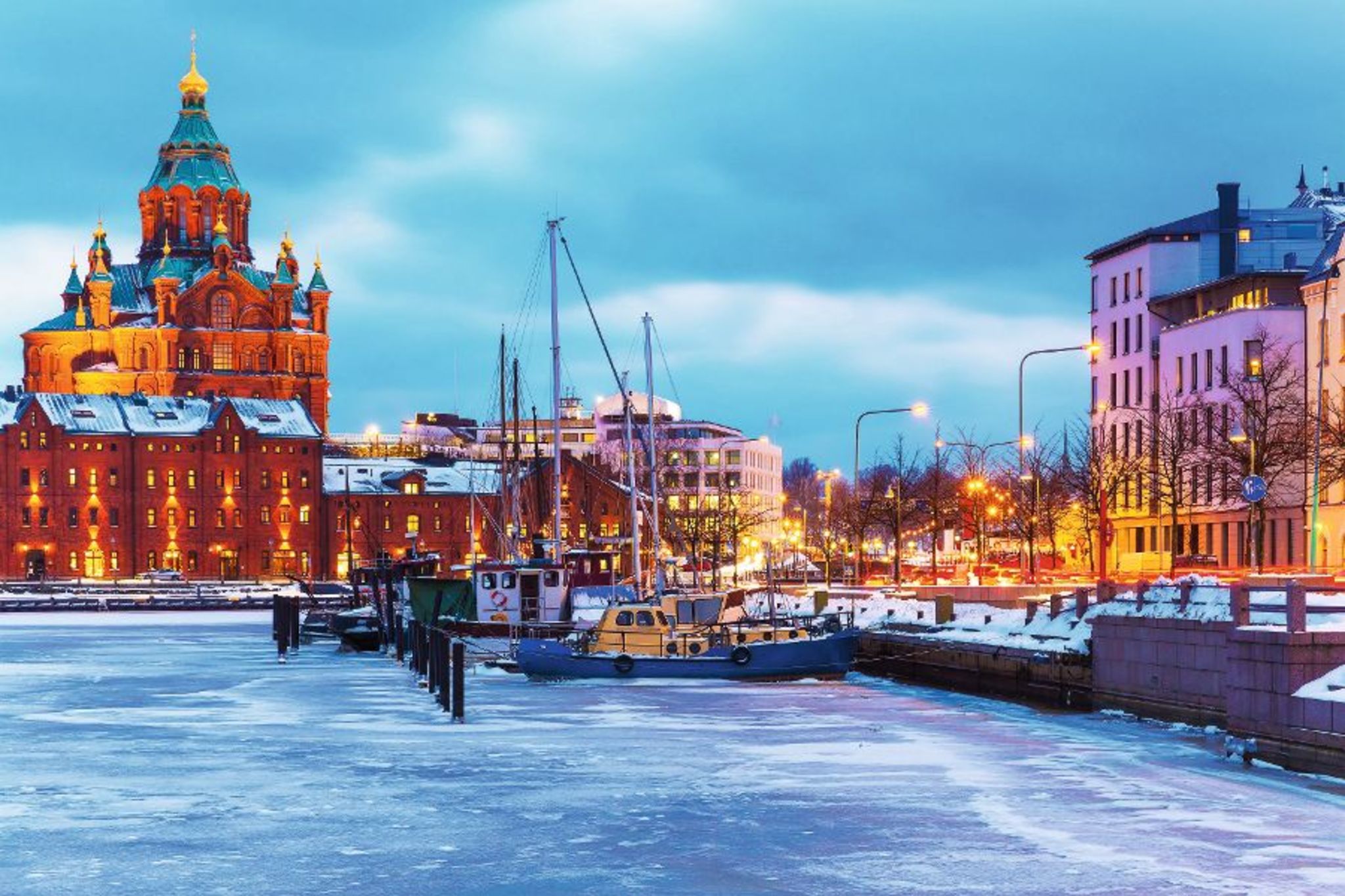 Winter in Helsinki Bild