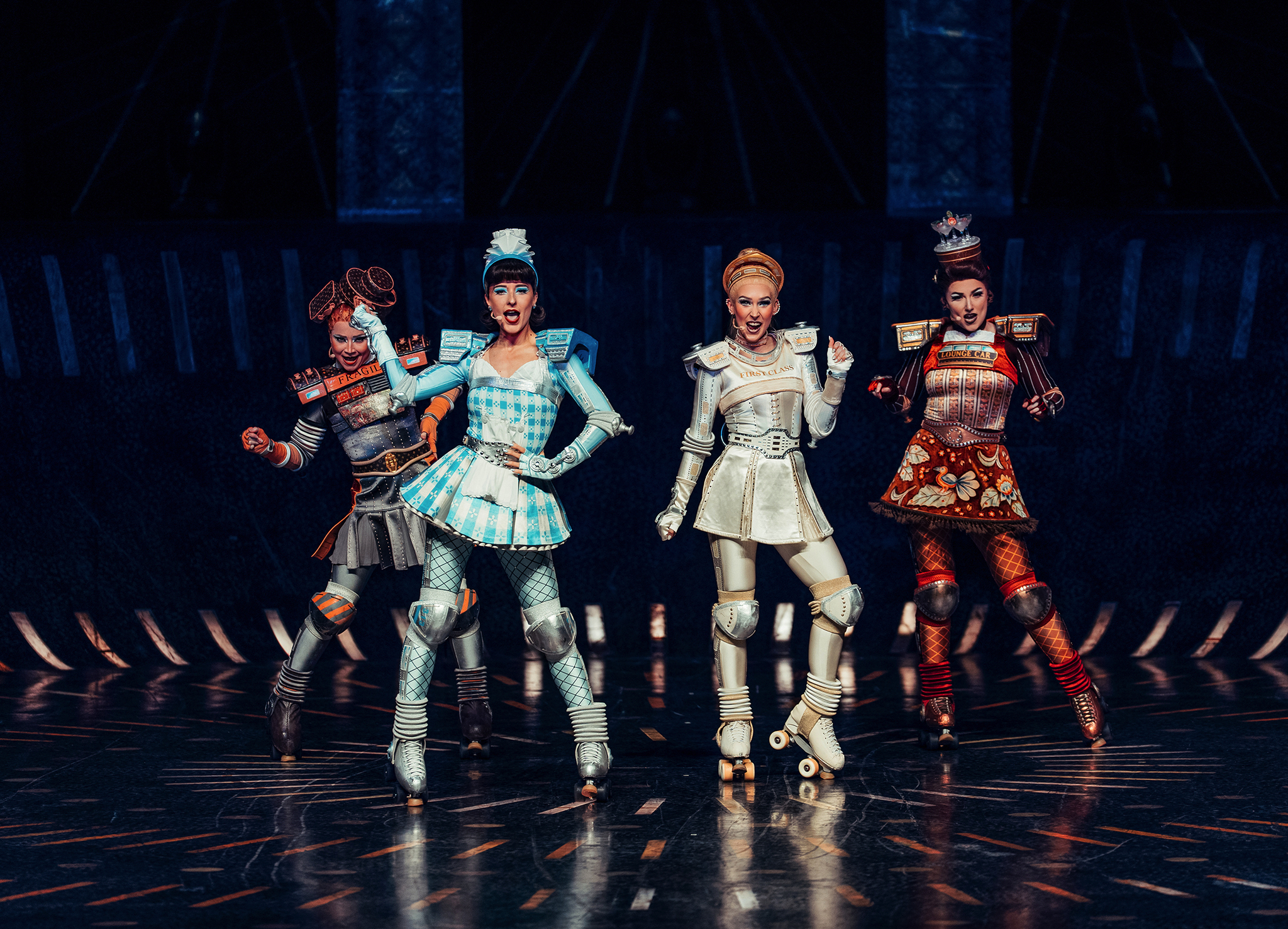 Carrie, Dinah, Pearl & Belle Bild