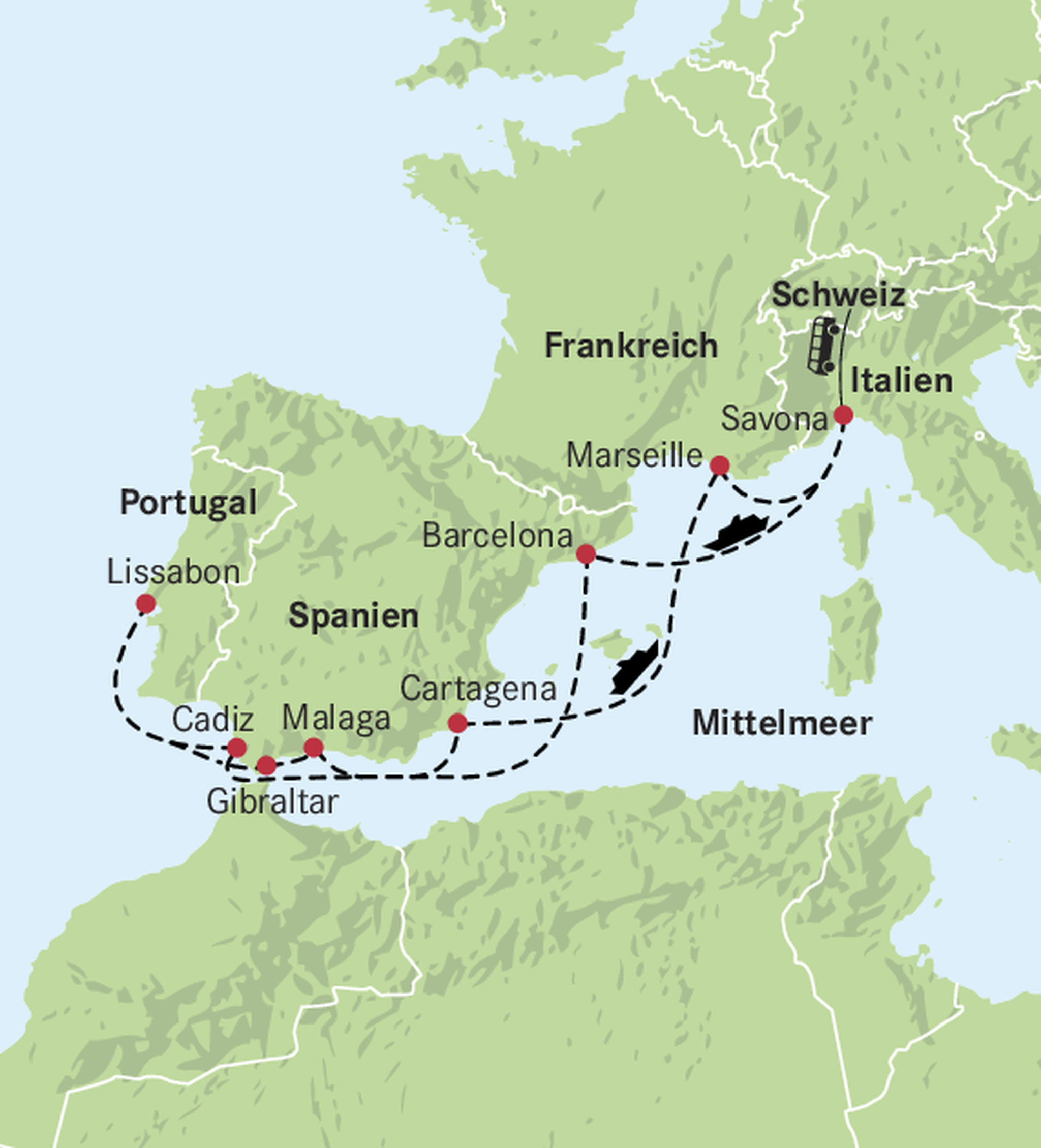 Karte Mittelmeer_Atlantik