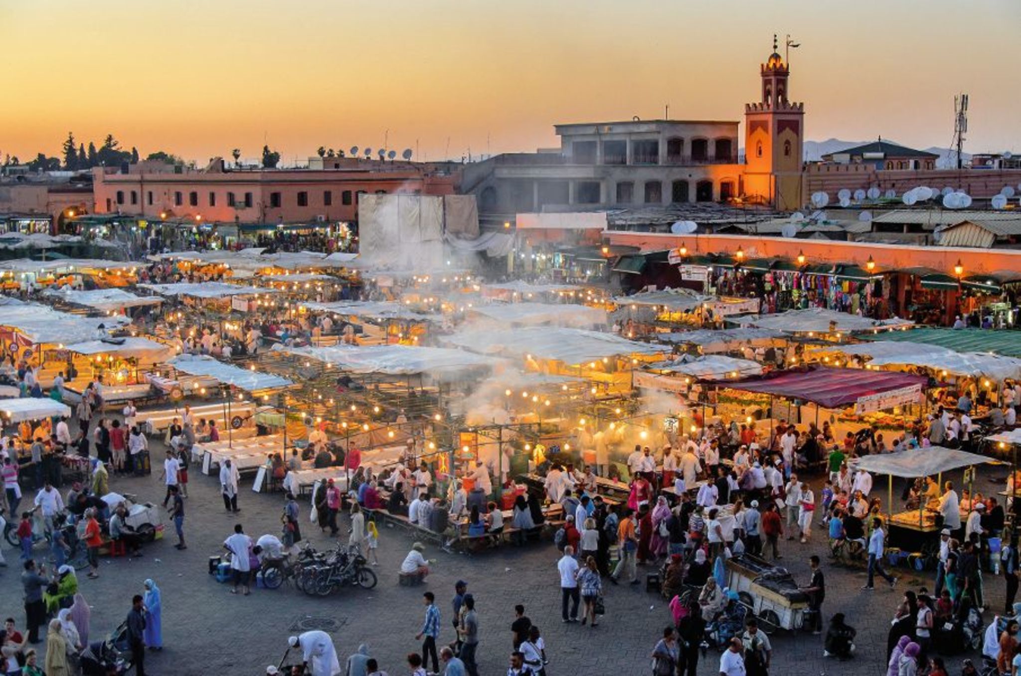 Djemaa el Fna in Marrakesch Bild