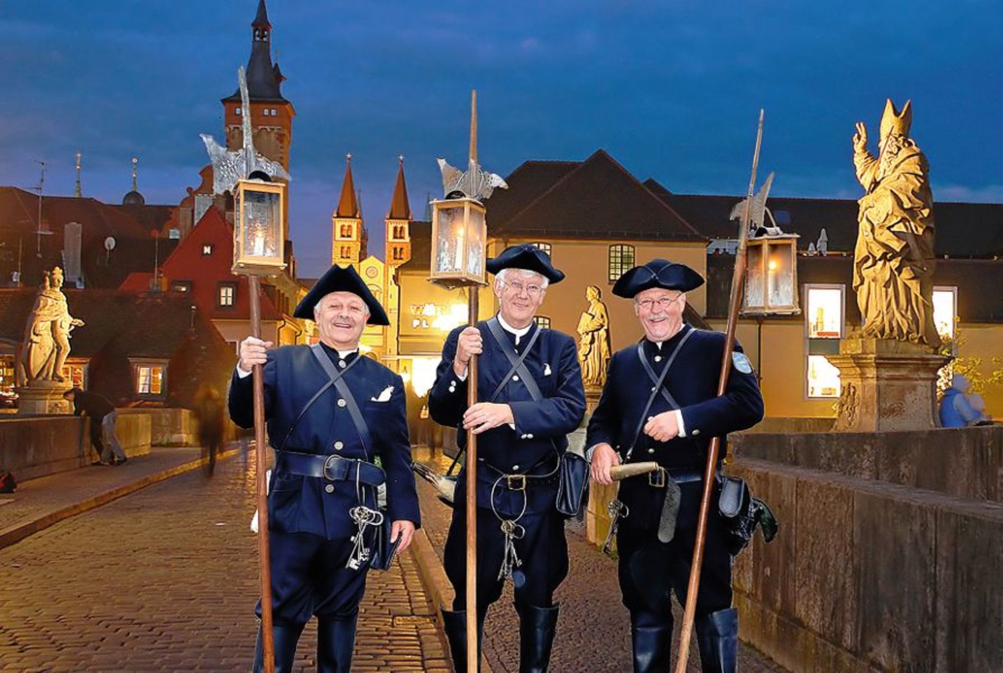 Nachtwächter in Würzburg Bild