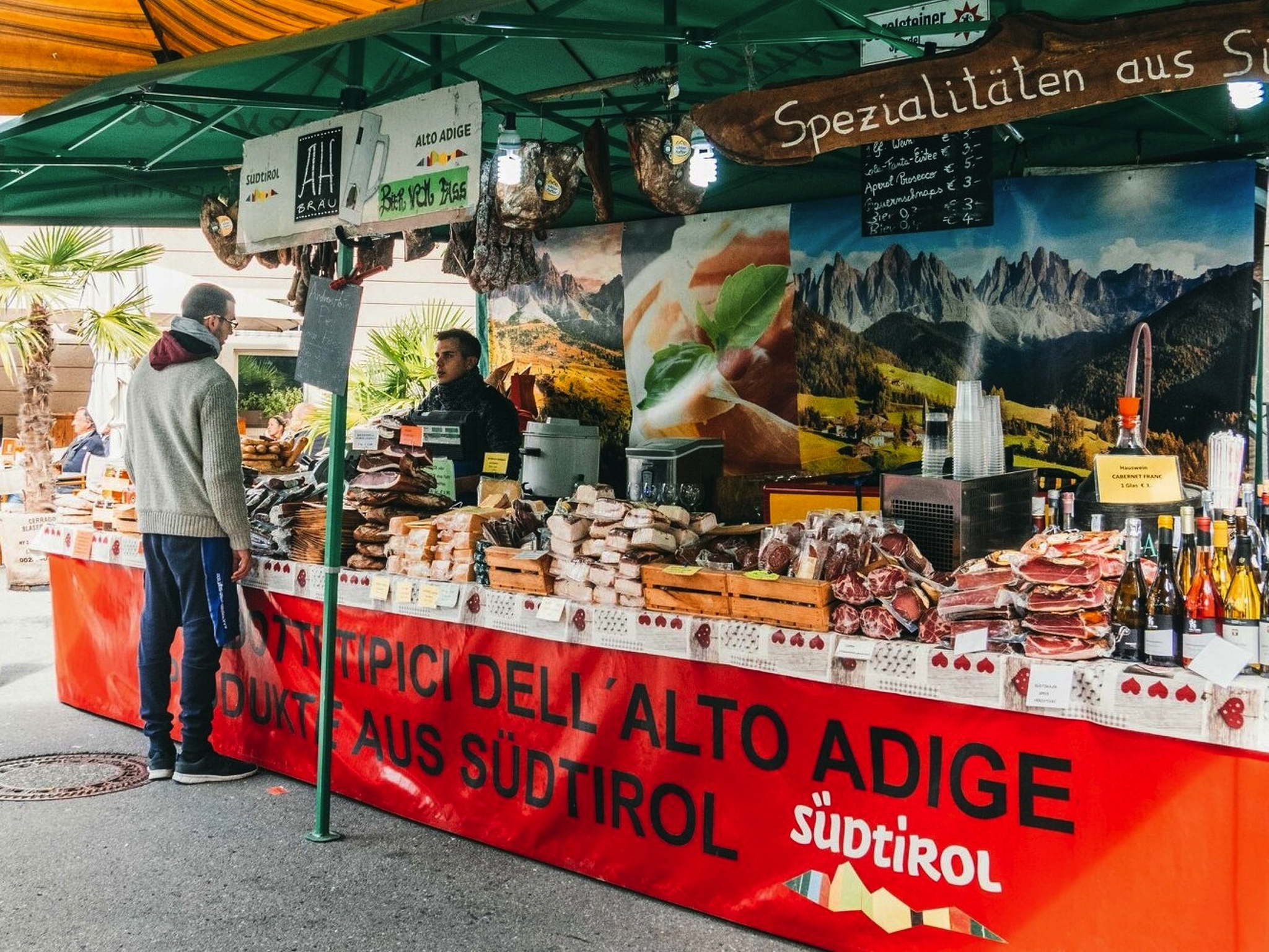 Italienischer Markt in Bregenz Bild