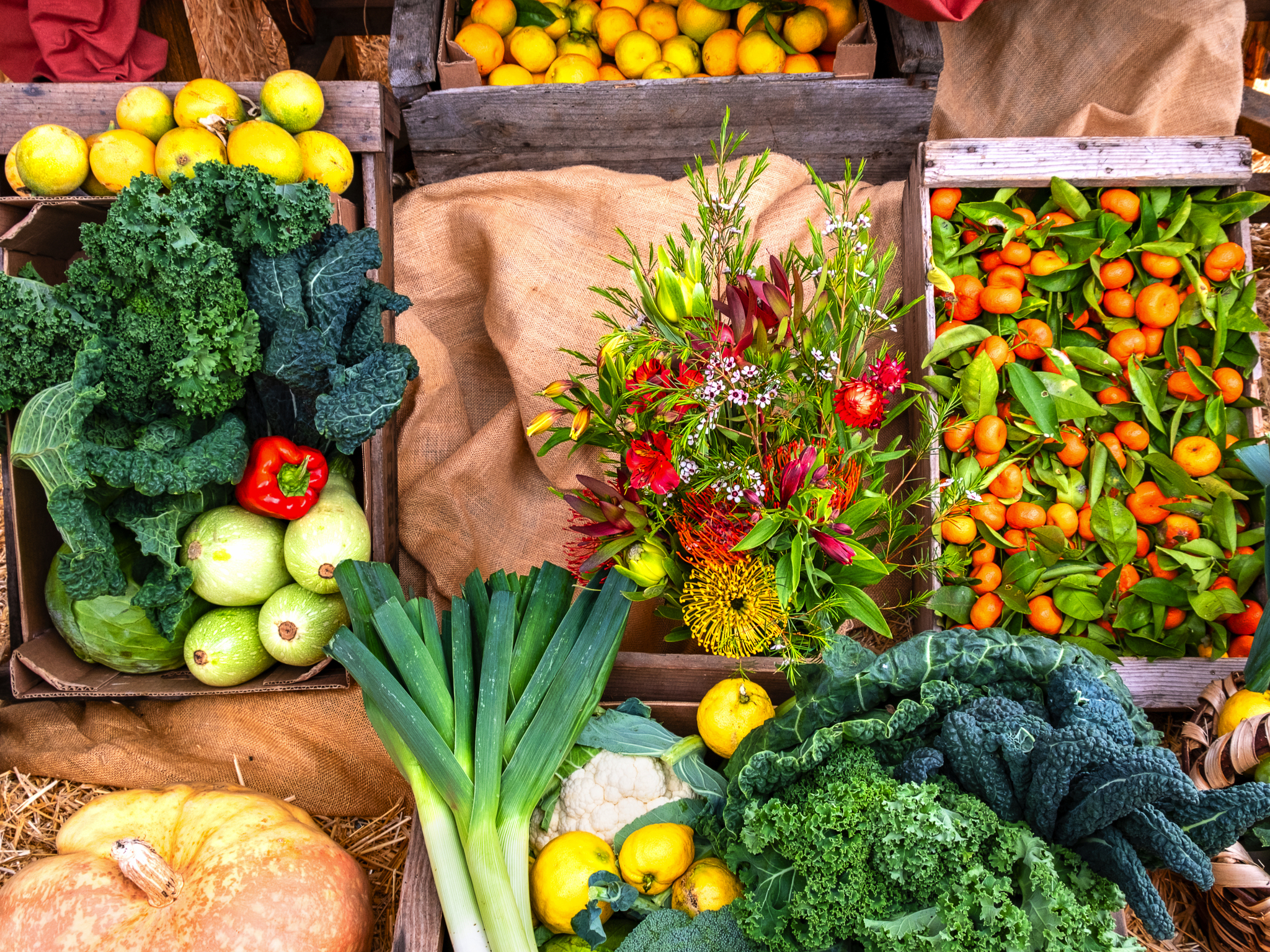 Grosser Frühllingsmarkt in Morges Bild