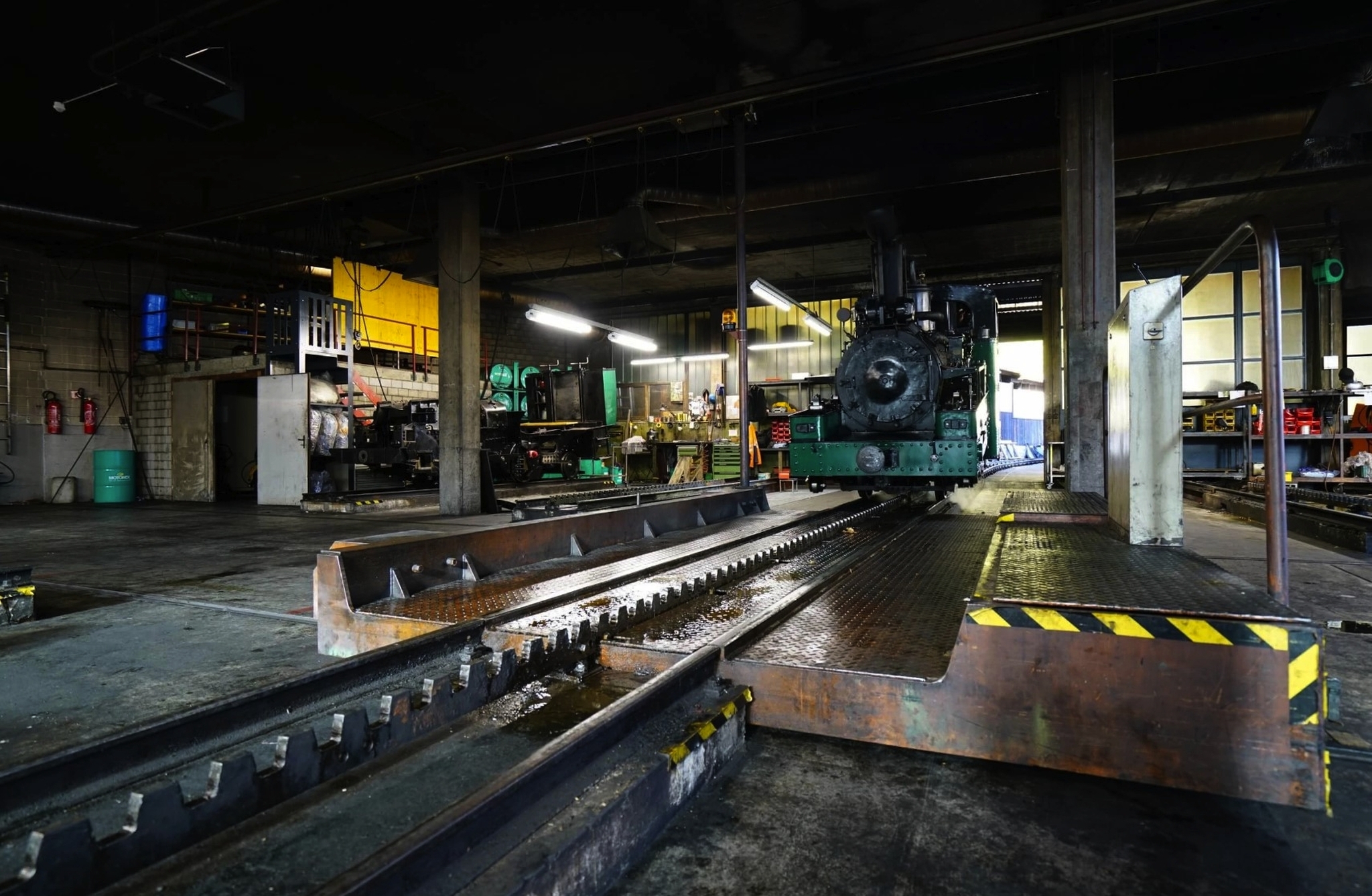 Depotführung Brienz Rothorn Bahn Bild