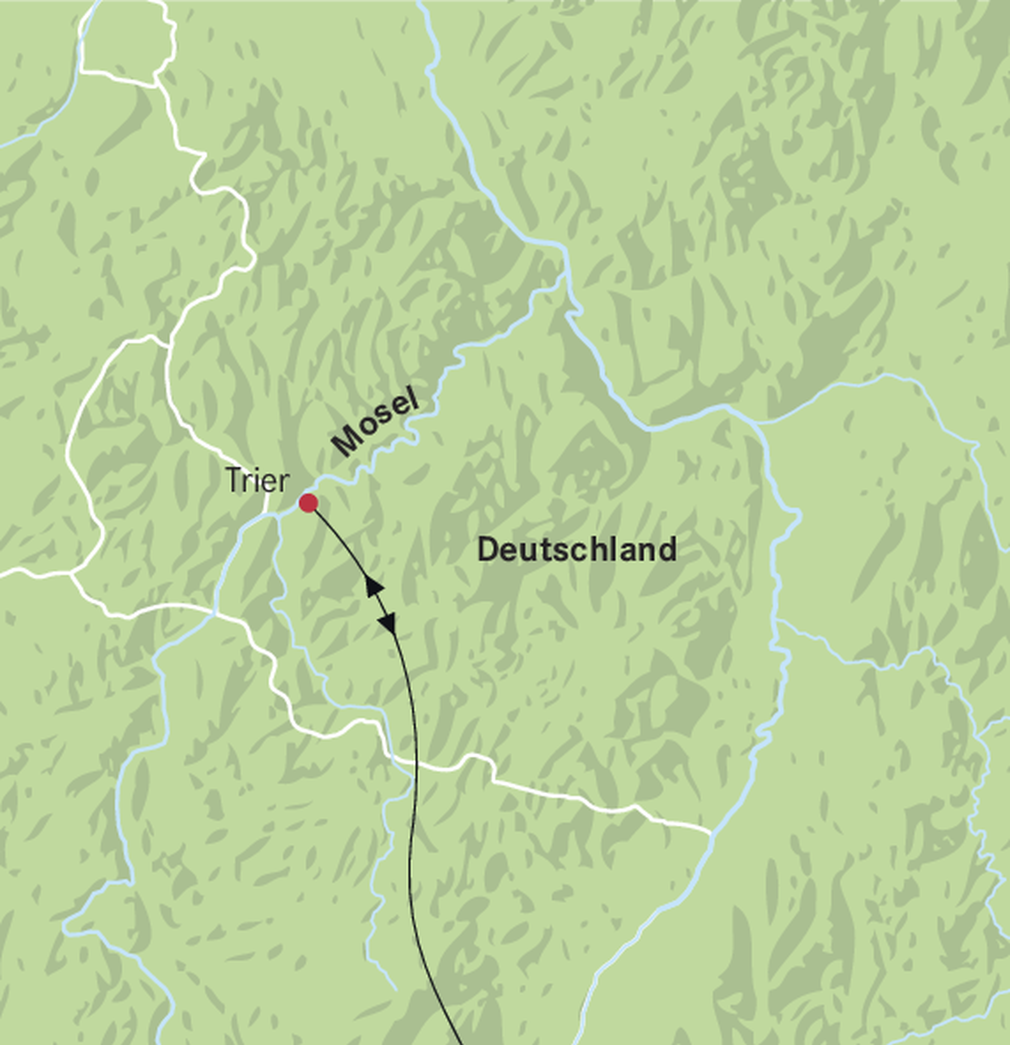 Karte Trier