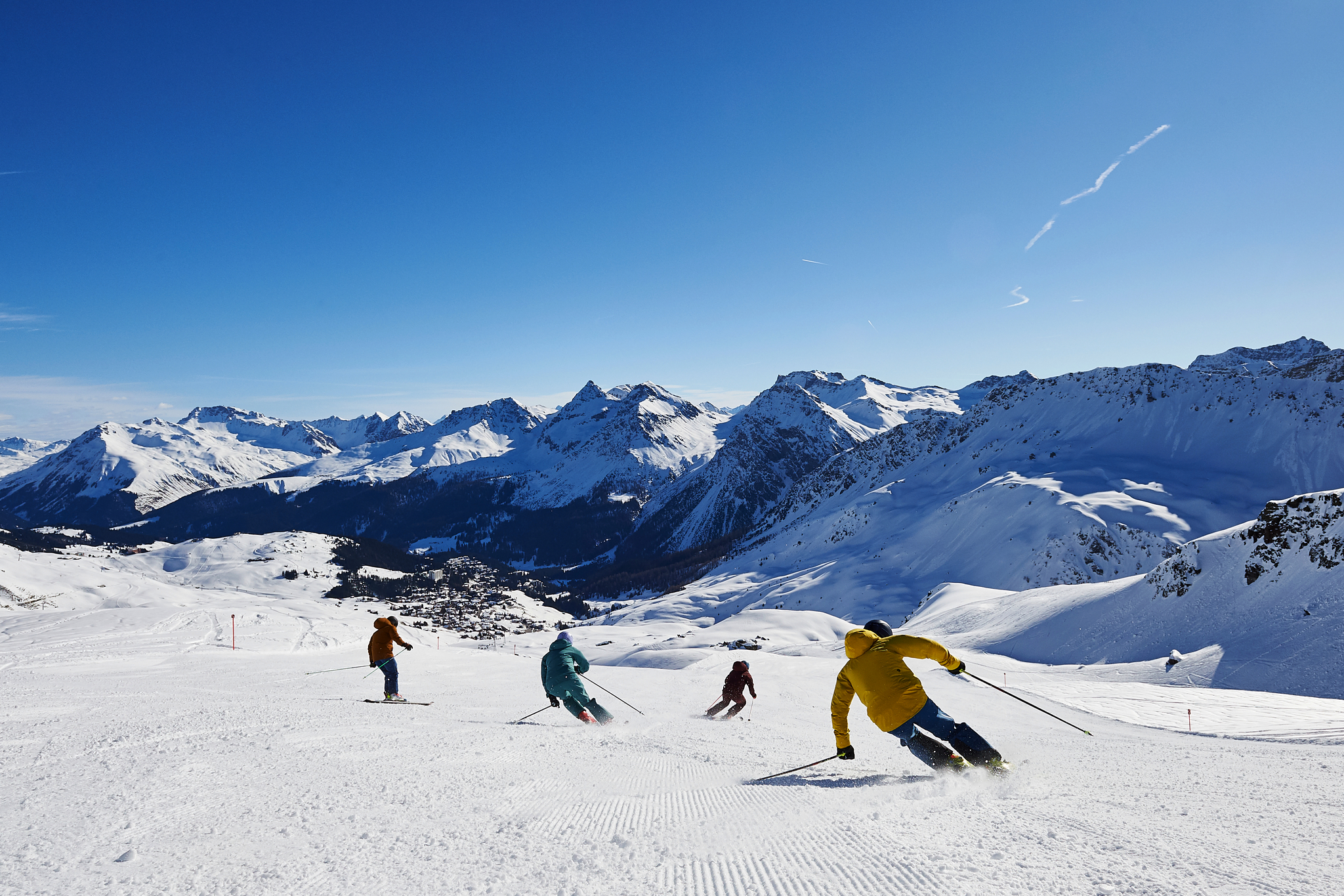 Skigebiet Arosa / Lenzerheide Bild