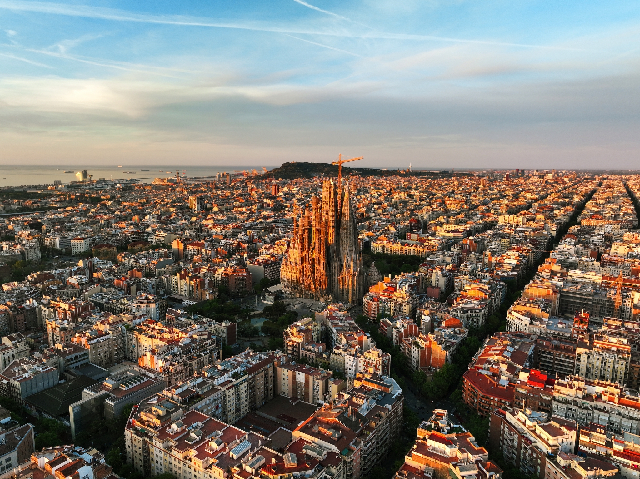 Sagrada Familia in Barcelona Bild
