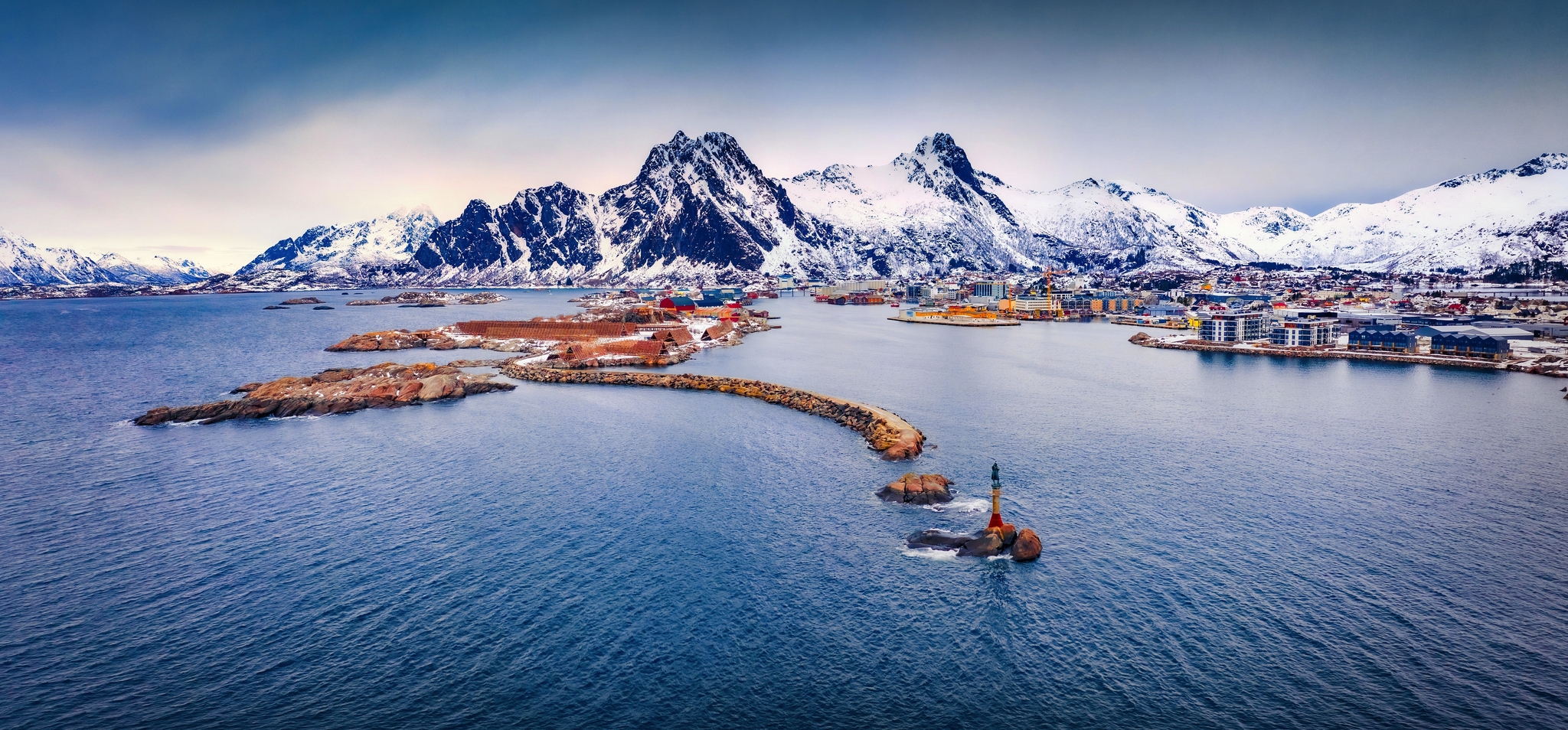 Stadt Svolvær Bild