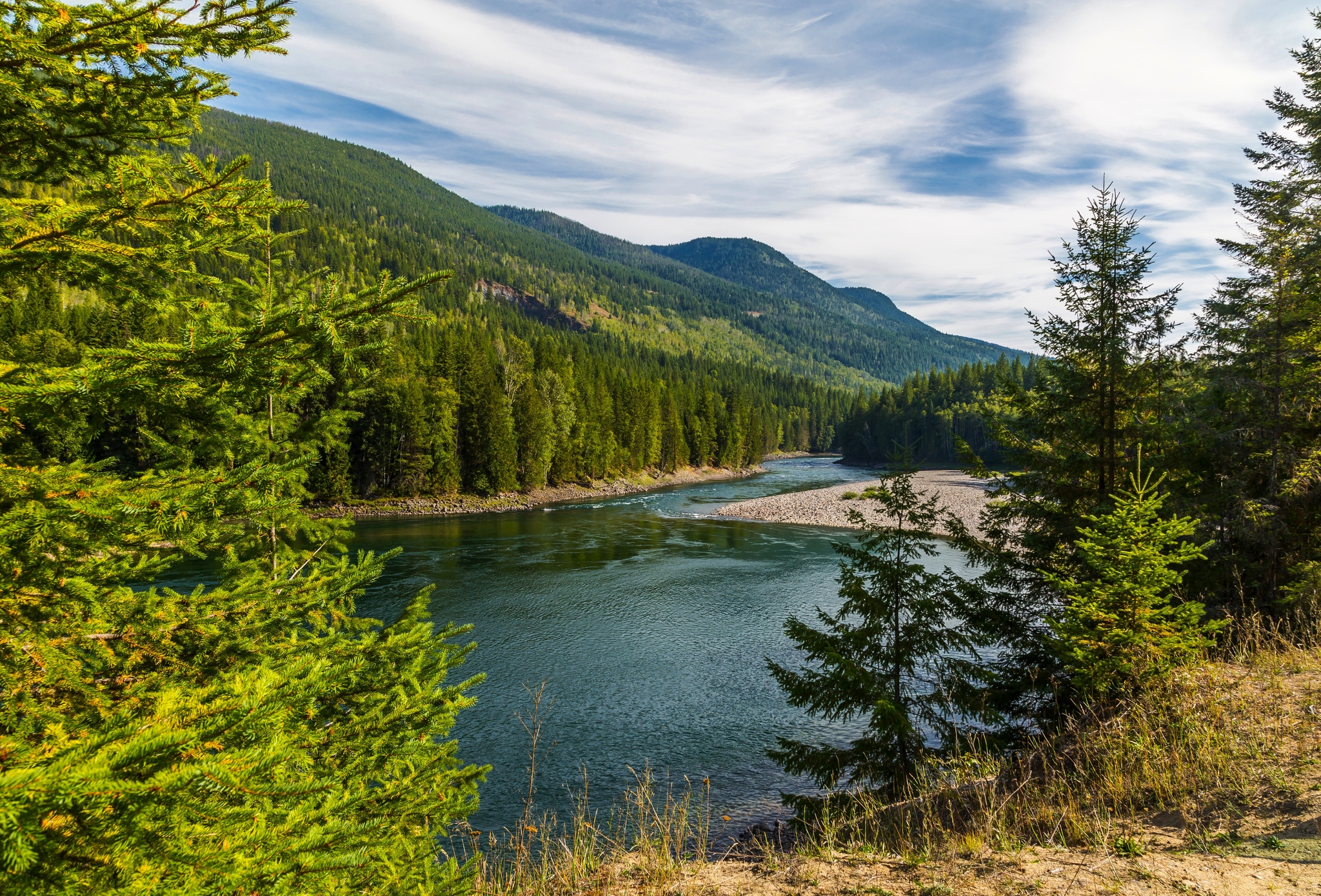 Clearwater River in der Nähe von Clearwater Bild