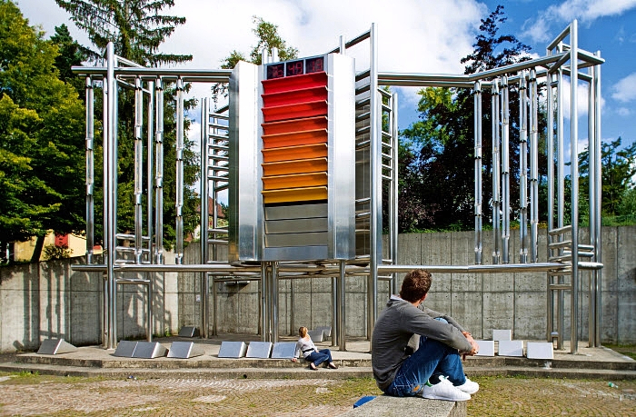 Das Glockenspiel im Museumspark Das Glockenspiel im Museumspark Bild