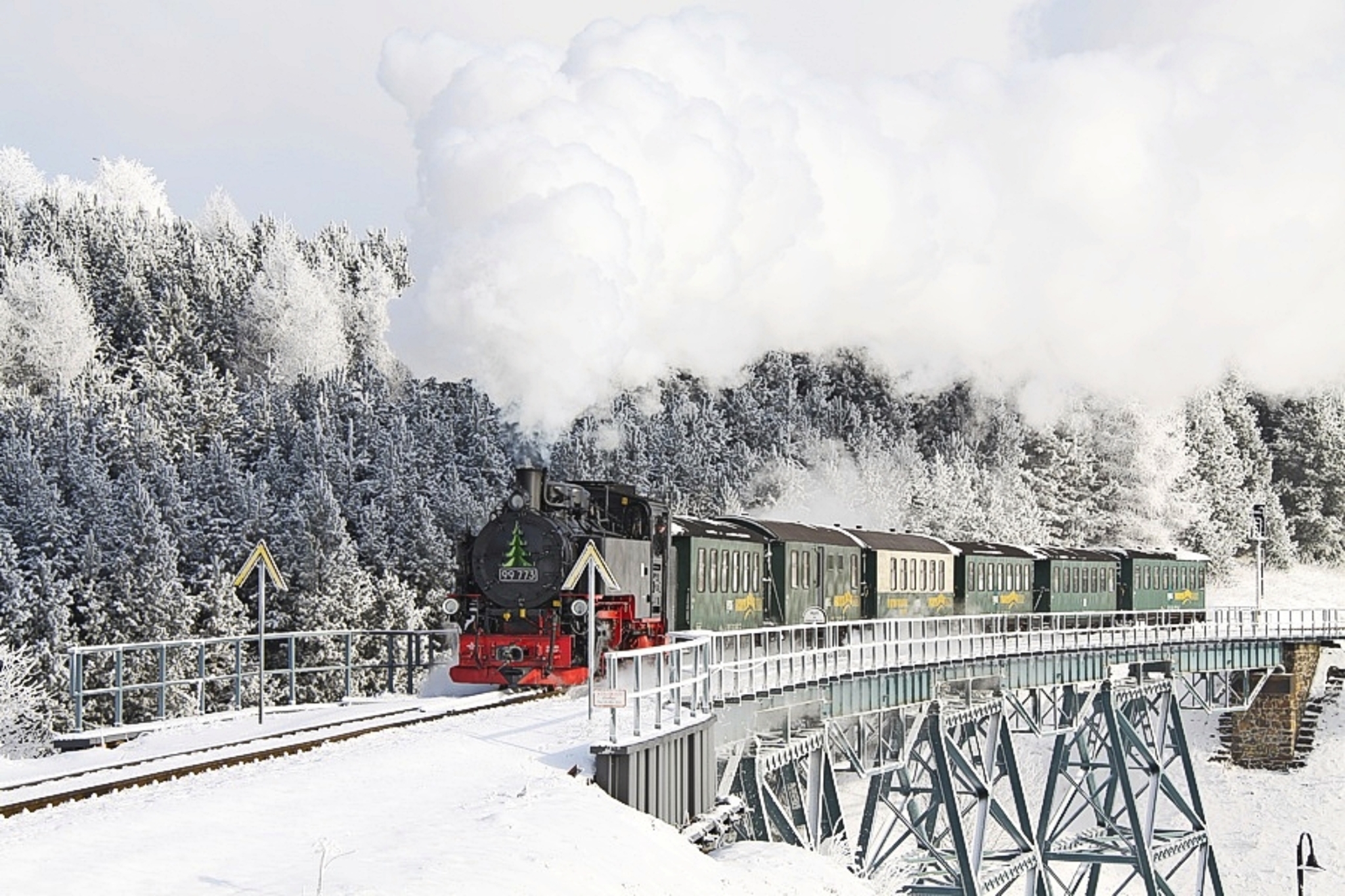 Fichtelbergbahn Bild