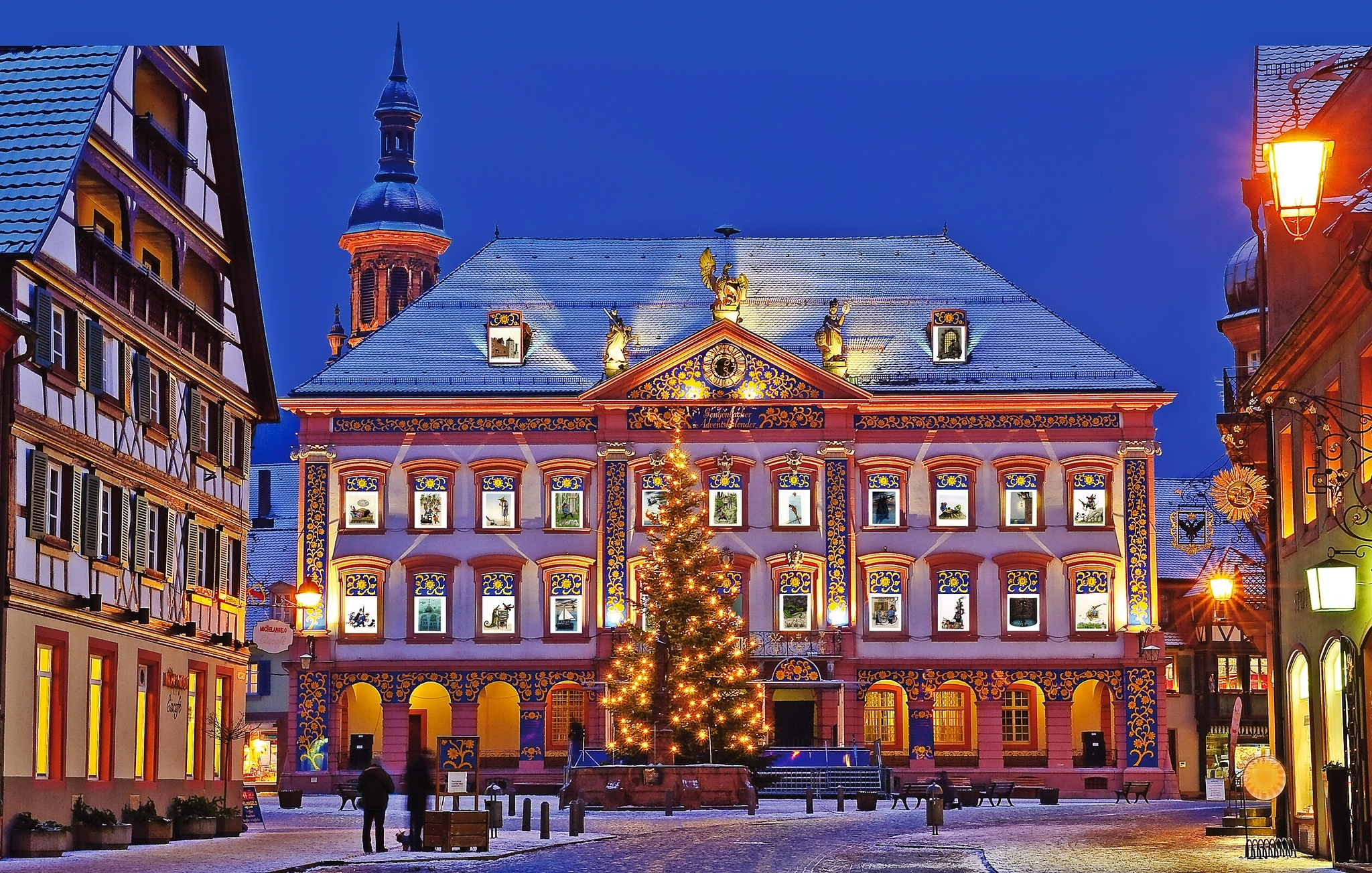 Adventskalenderhaus Gengenbach Bild