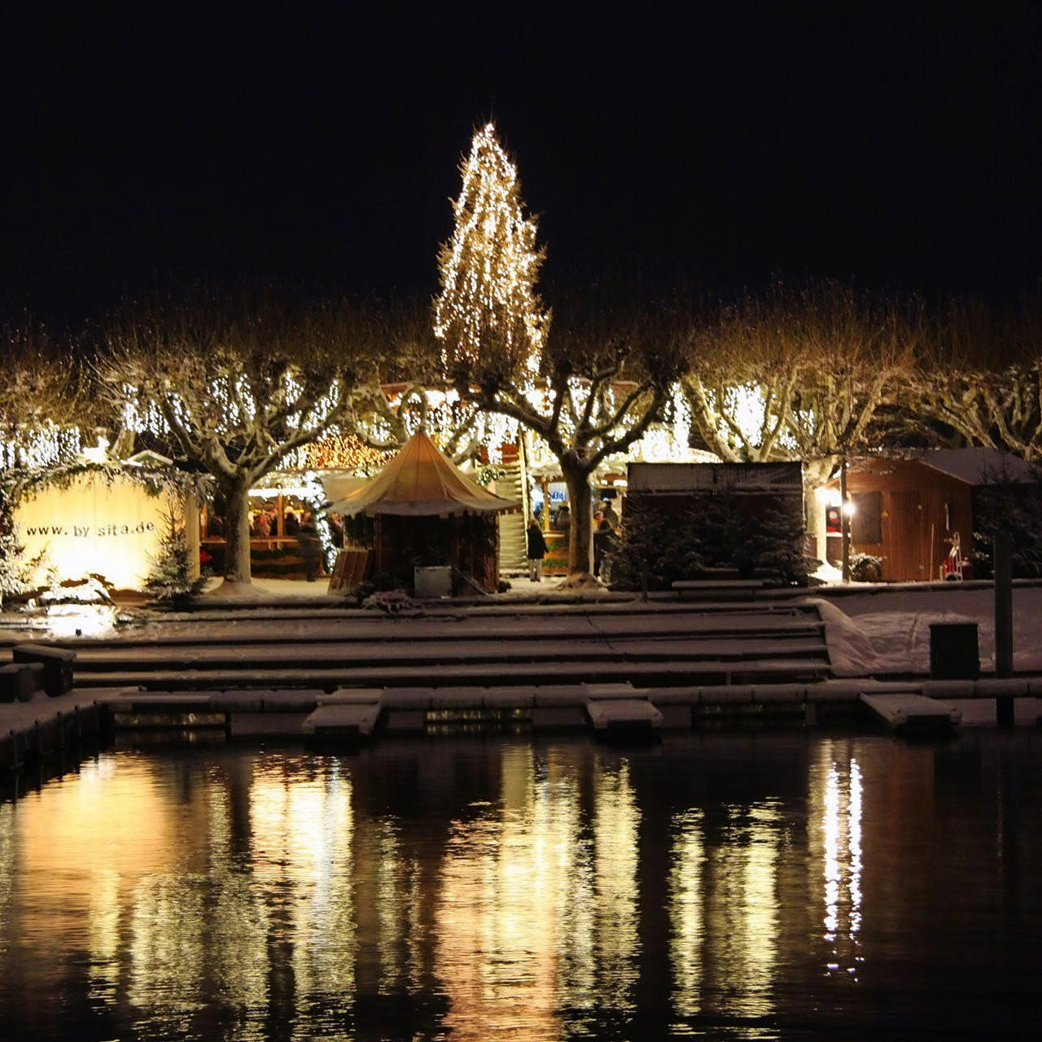 Weihnachtsstimmung in der Stadt Konstanz Bild