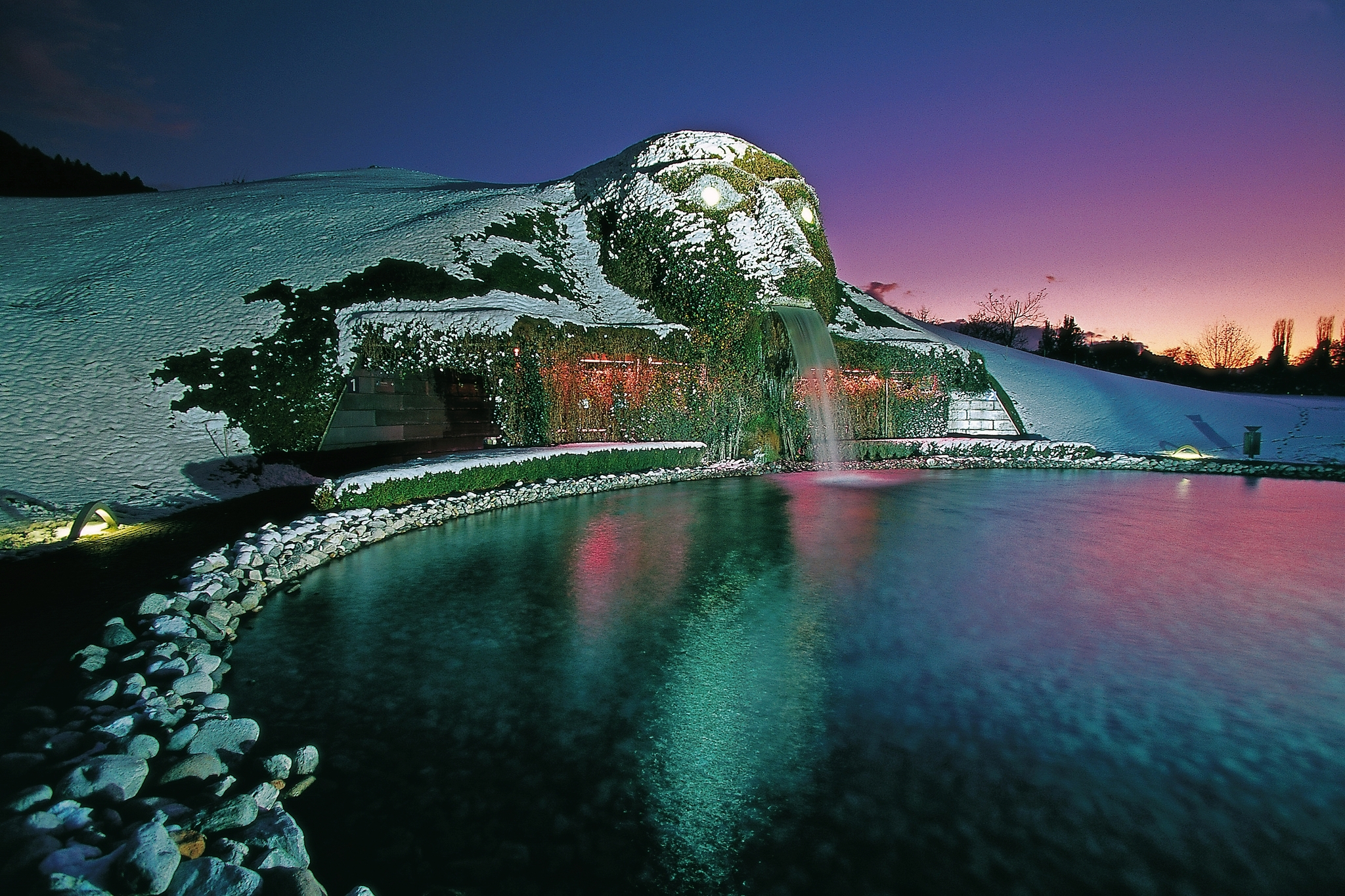 Swarovski Kristallwelten im Winter Bild