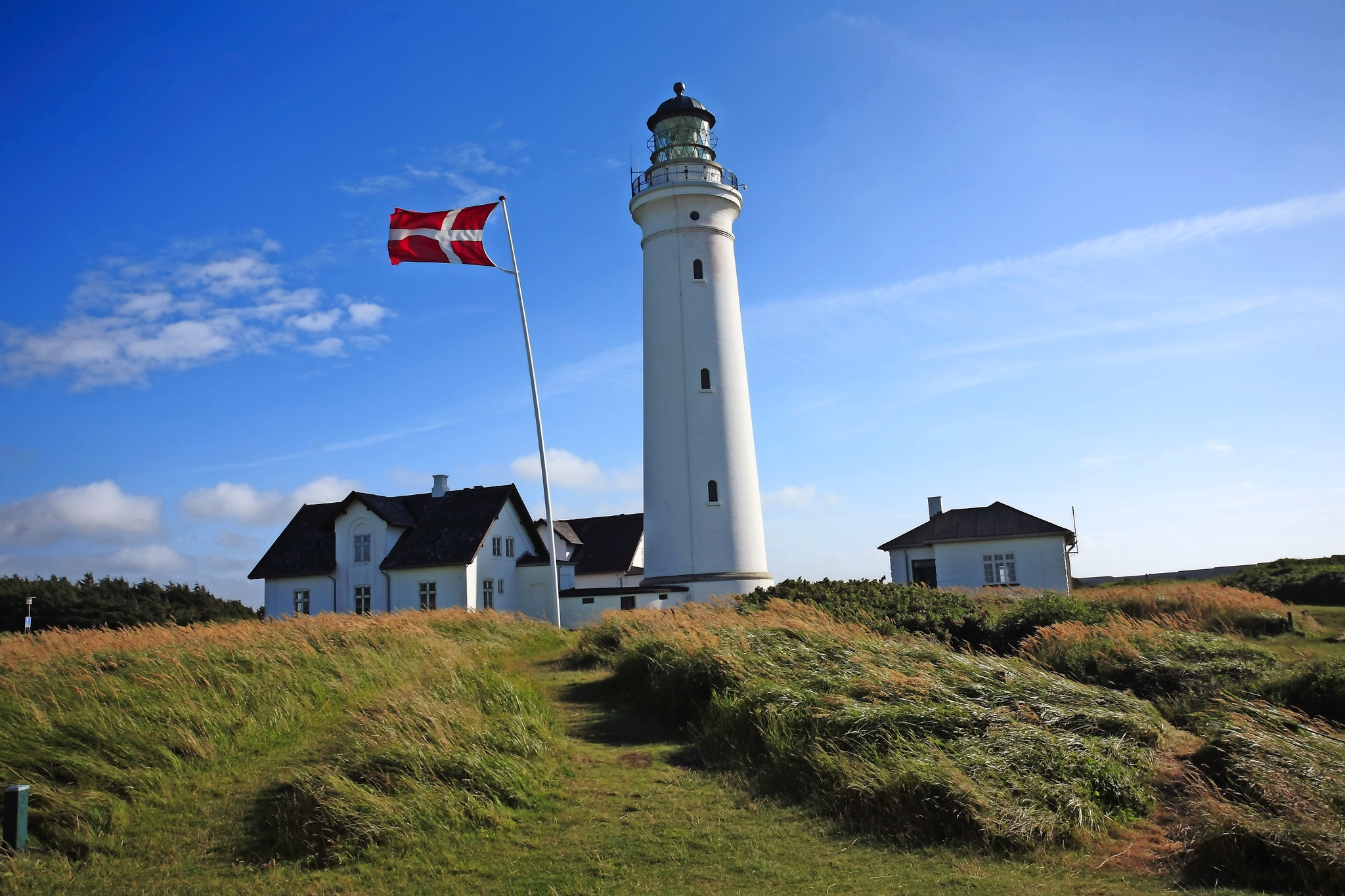 Leuchtturm - Jütland Bild