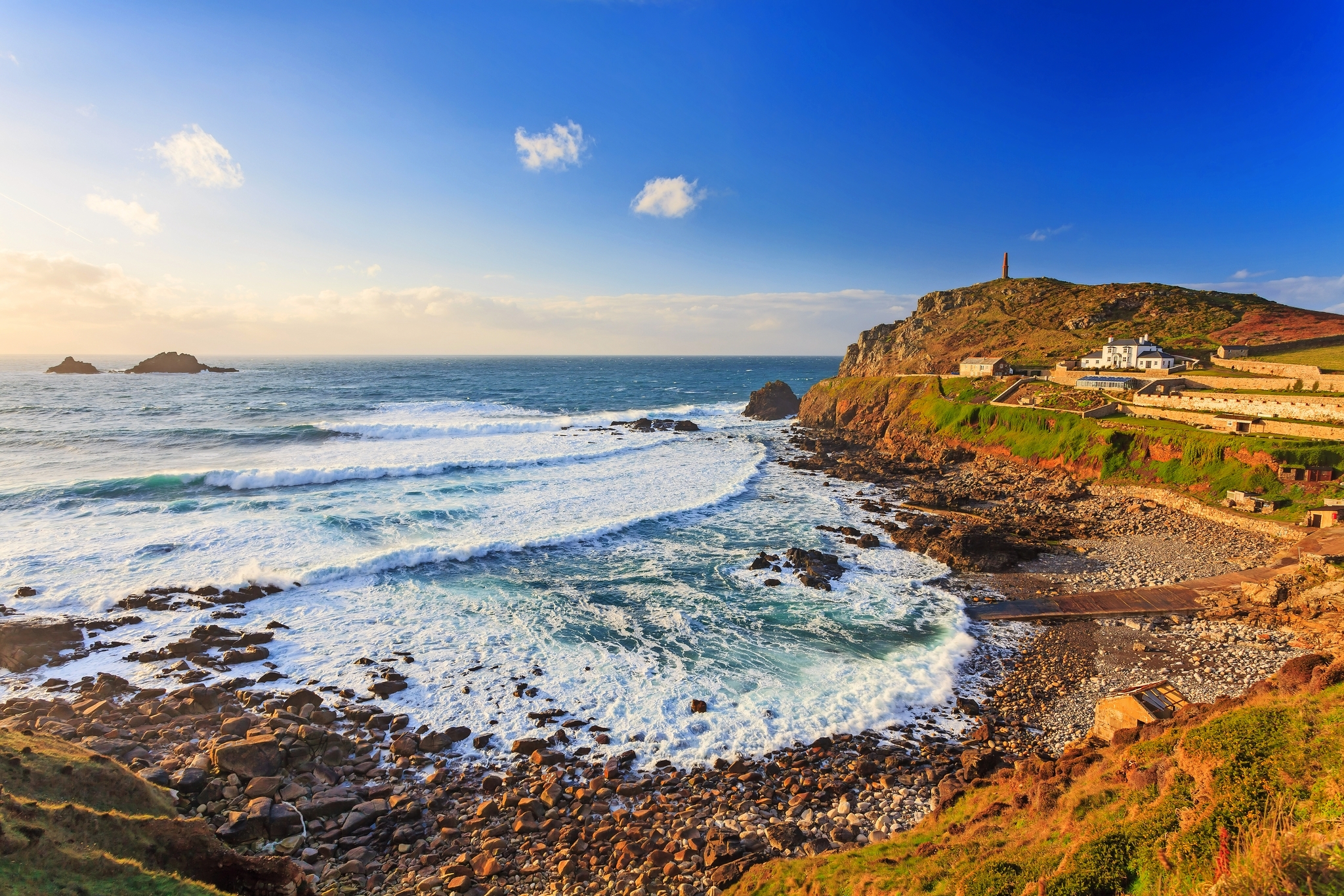 Aussicht von Cape Cornwall Bild