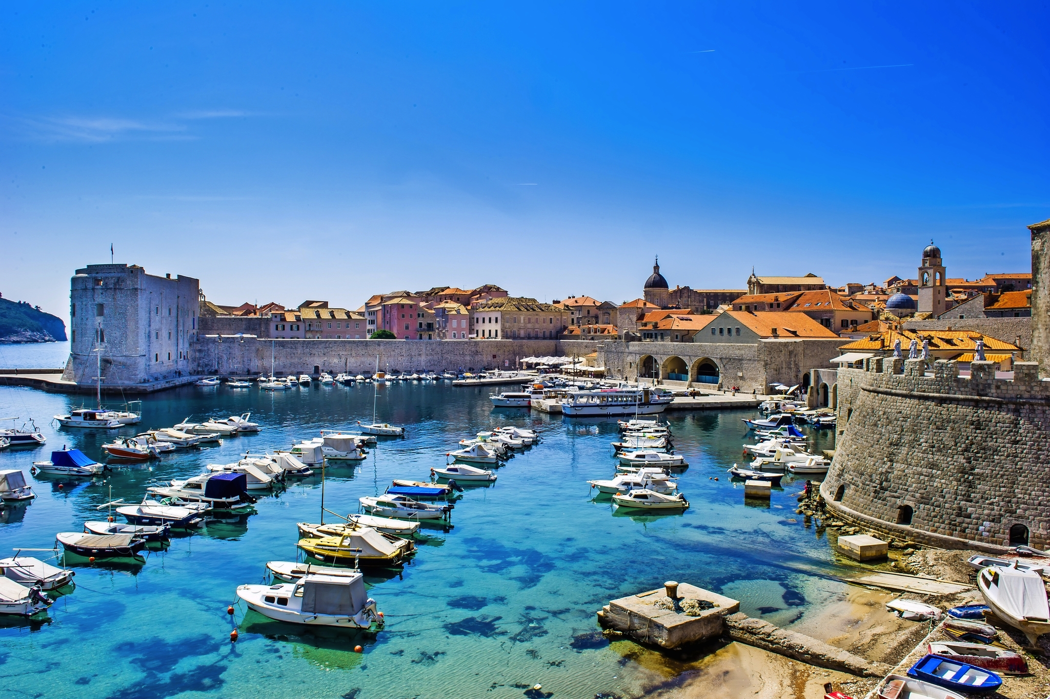 Dubrovnik an der Adriaküste Bild