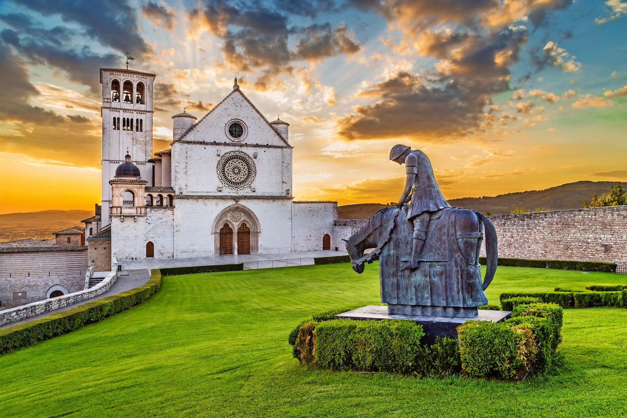 Basilika des Heiligen Franziskus von Assisi Bild