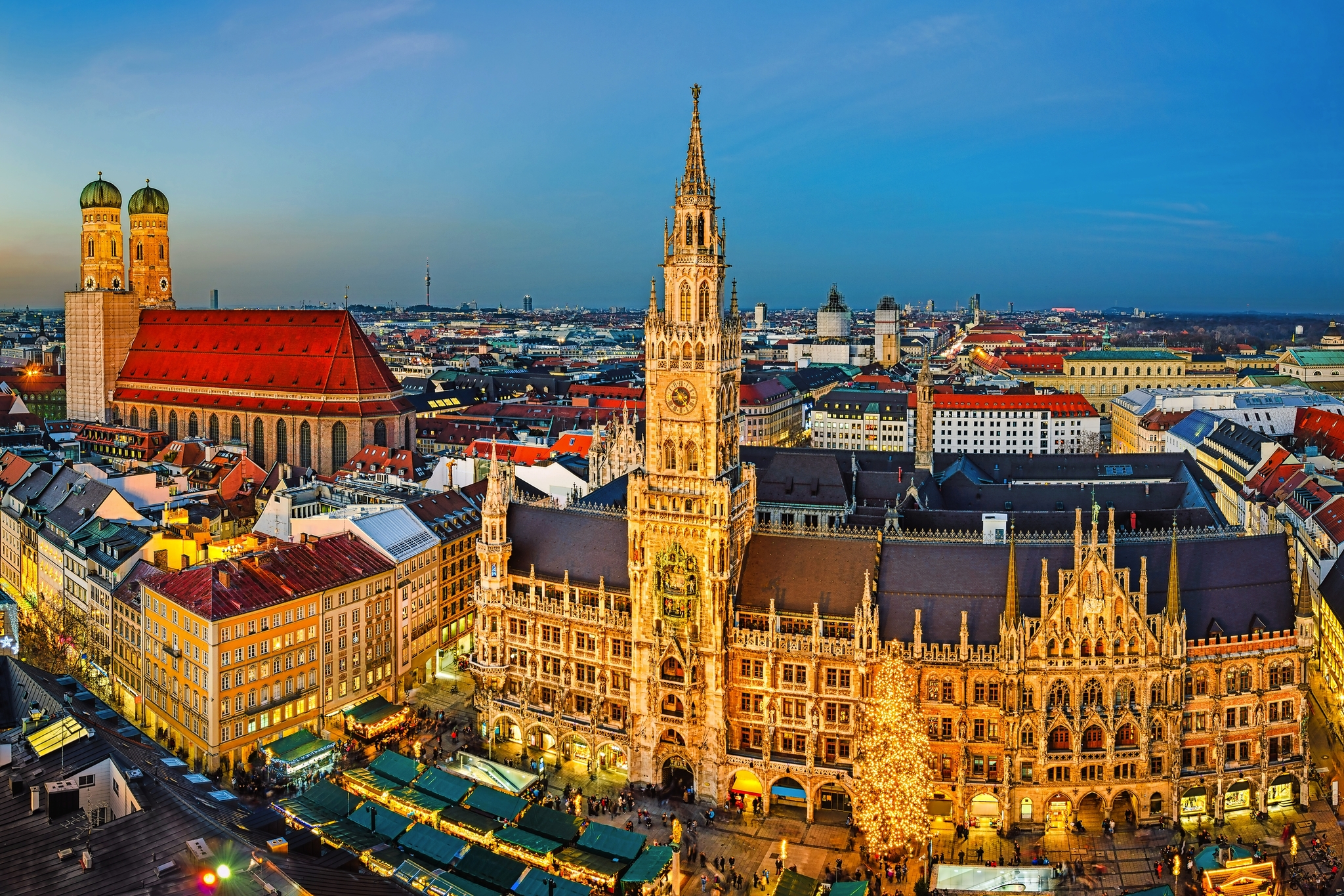 Marienplatz in München Bild