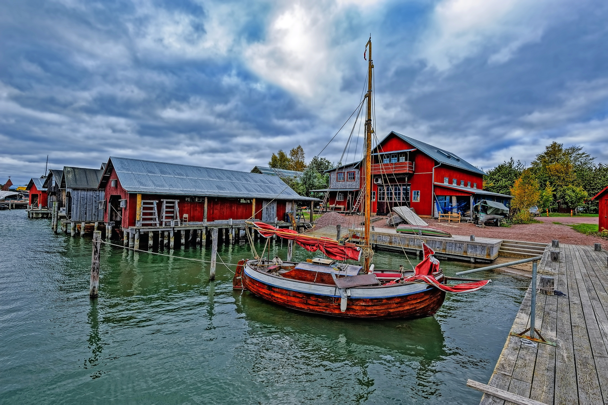 Mariehamn - Hafen Bild