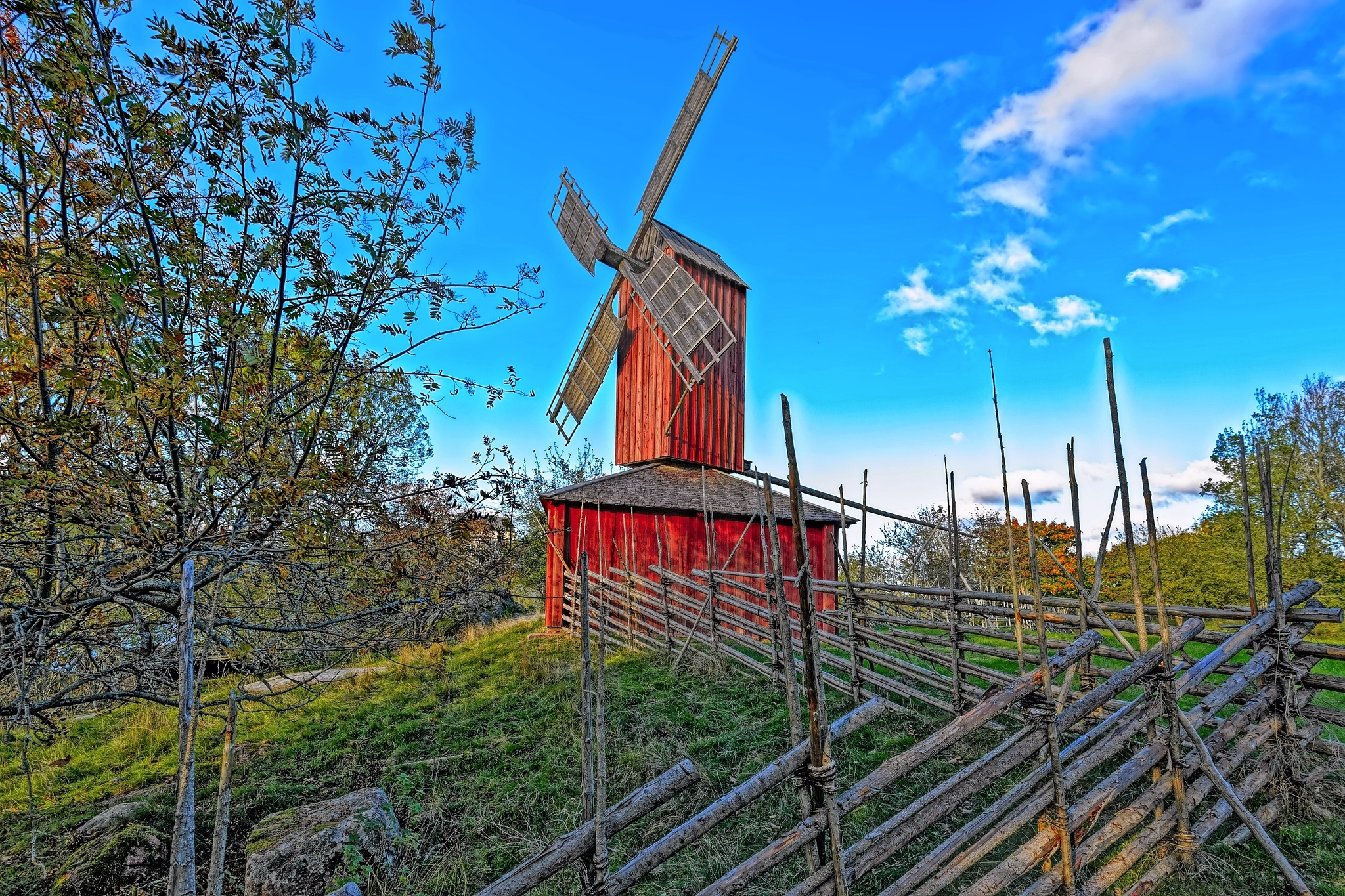 Windmühle - Aaland Bild