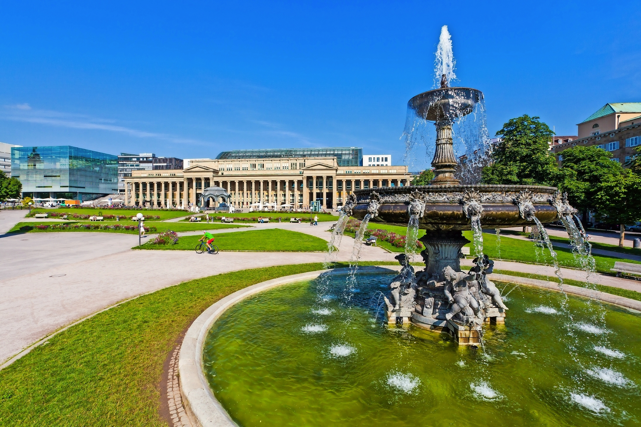 Schlossplatz Königsbau Schlossplatz Königsbau Bild