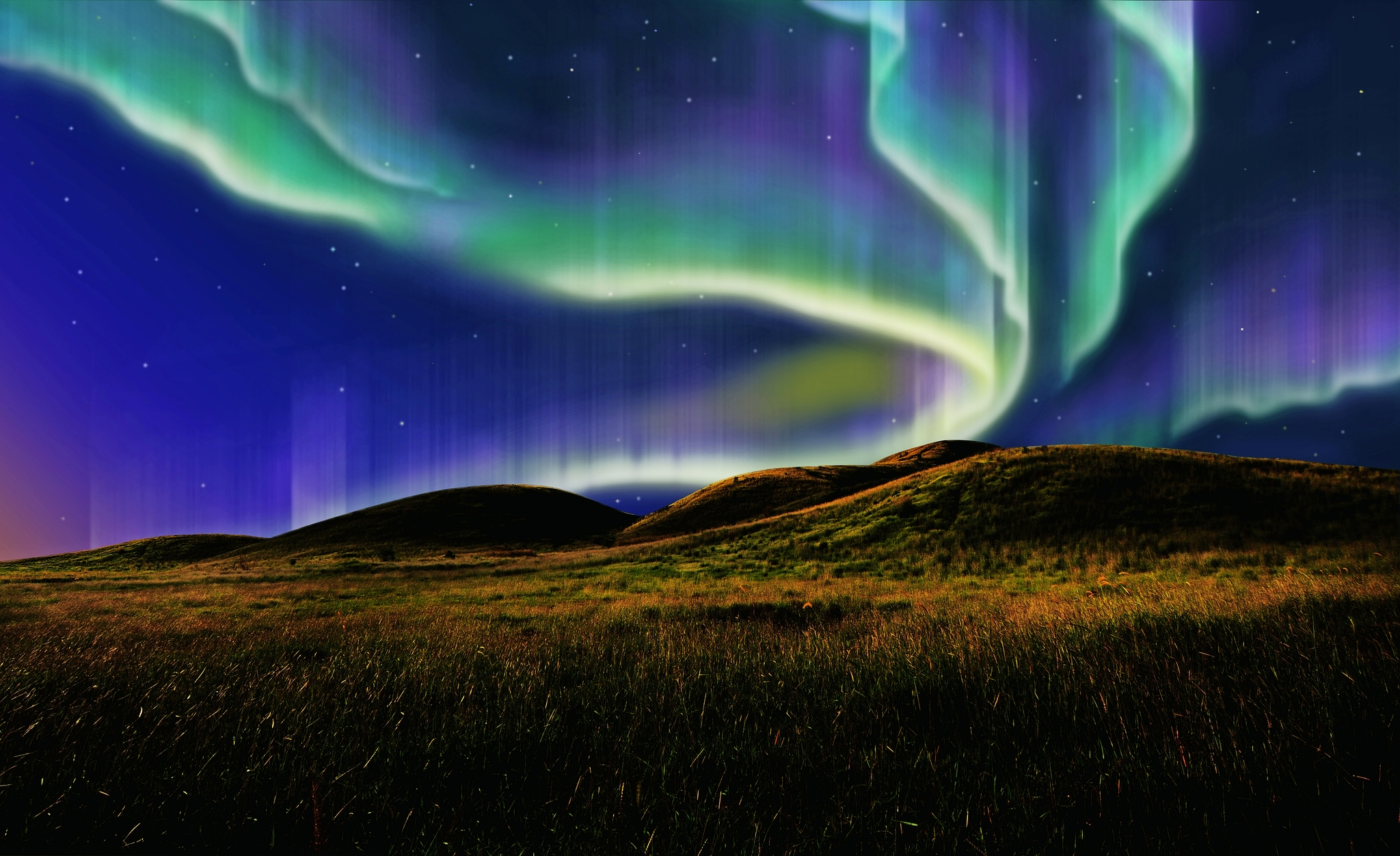 Polarlichter - Lappland Bild