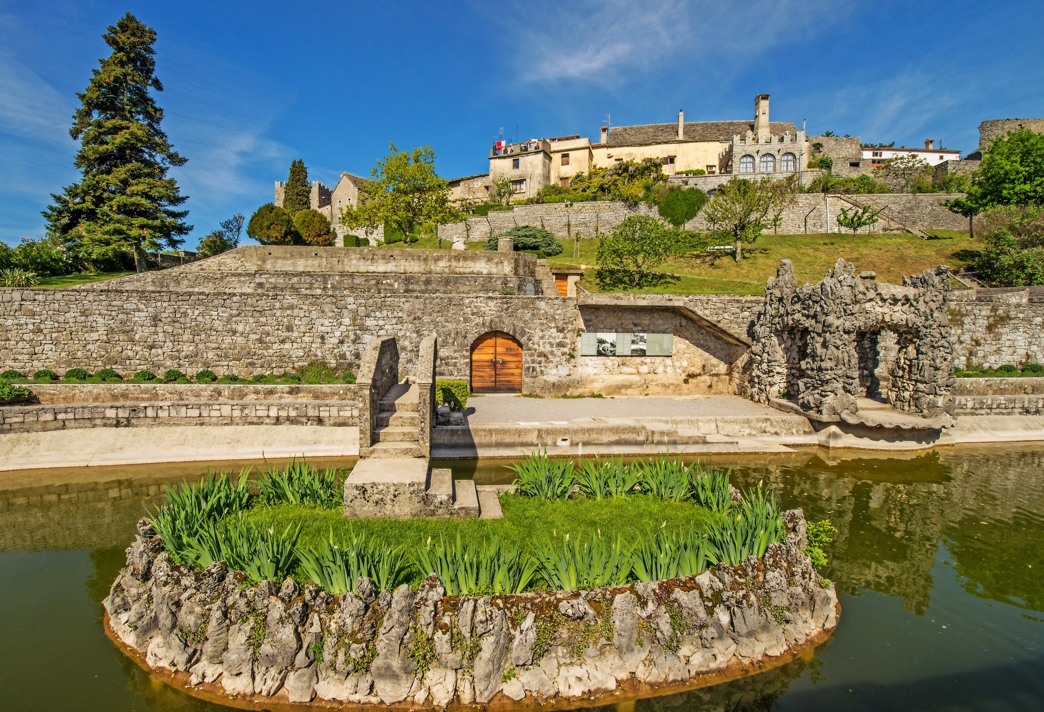 Karstregion in Slowenien Bild