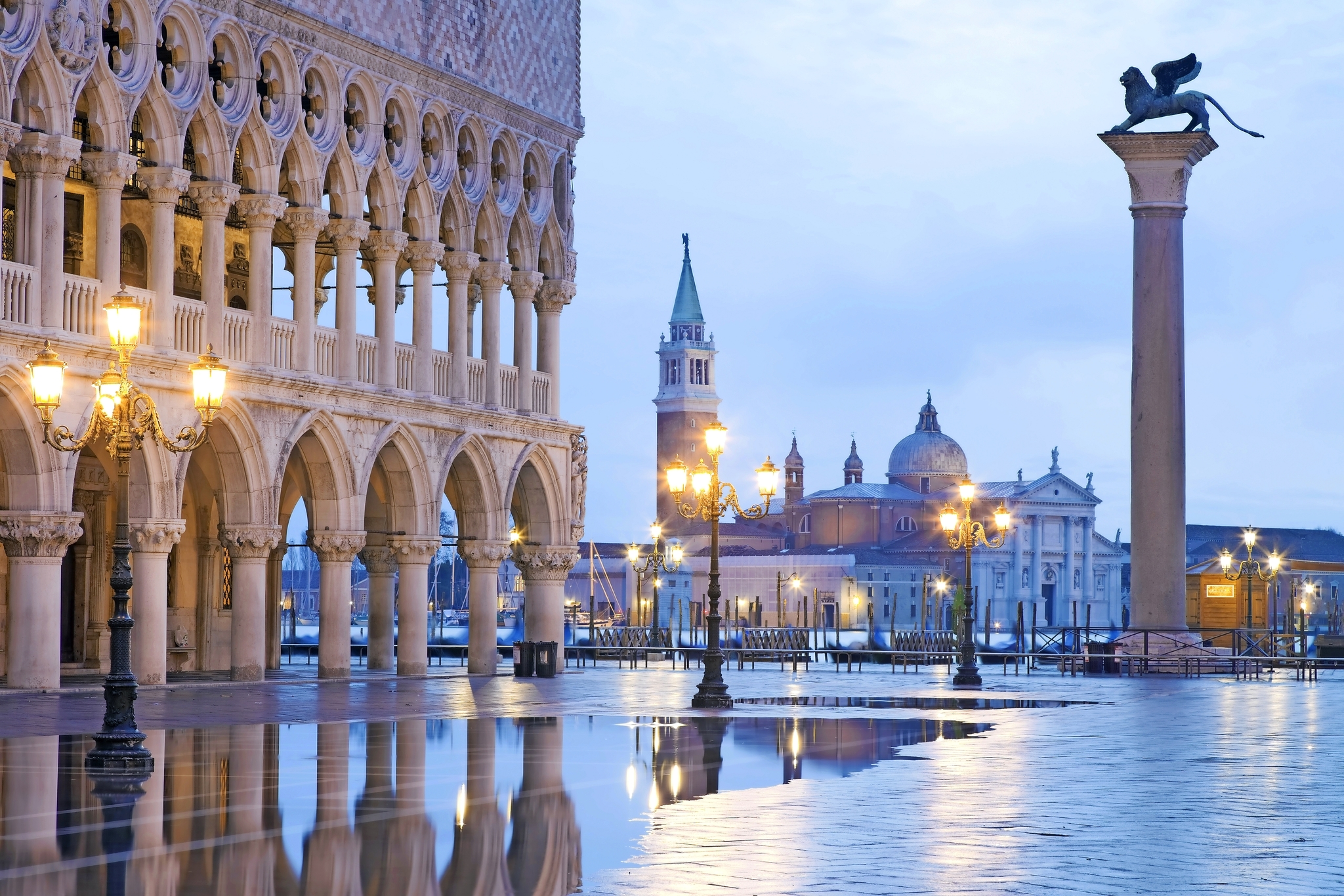 Markusplatz in Venedig Bild