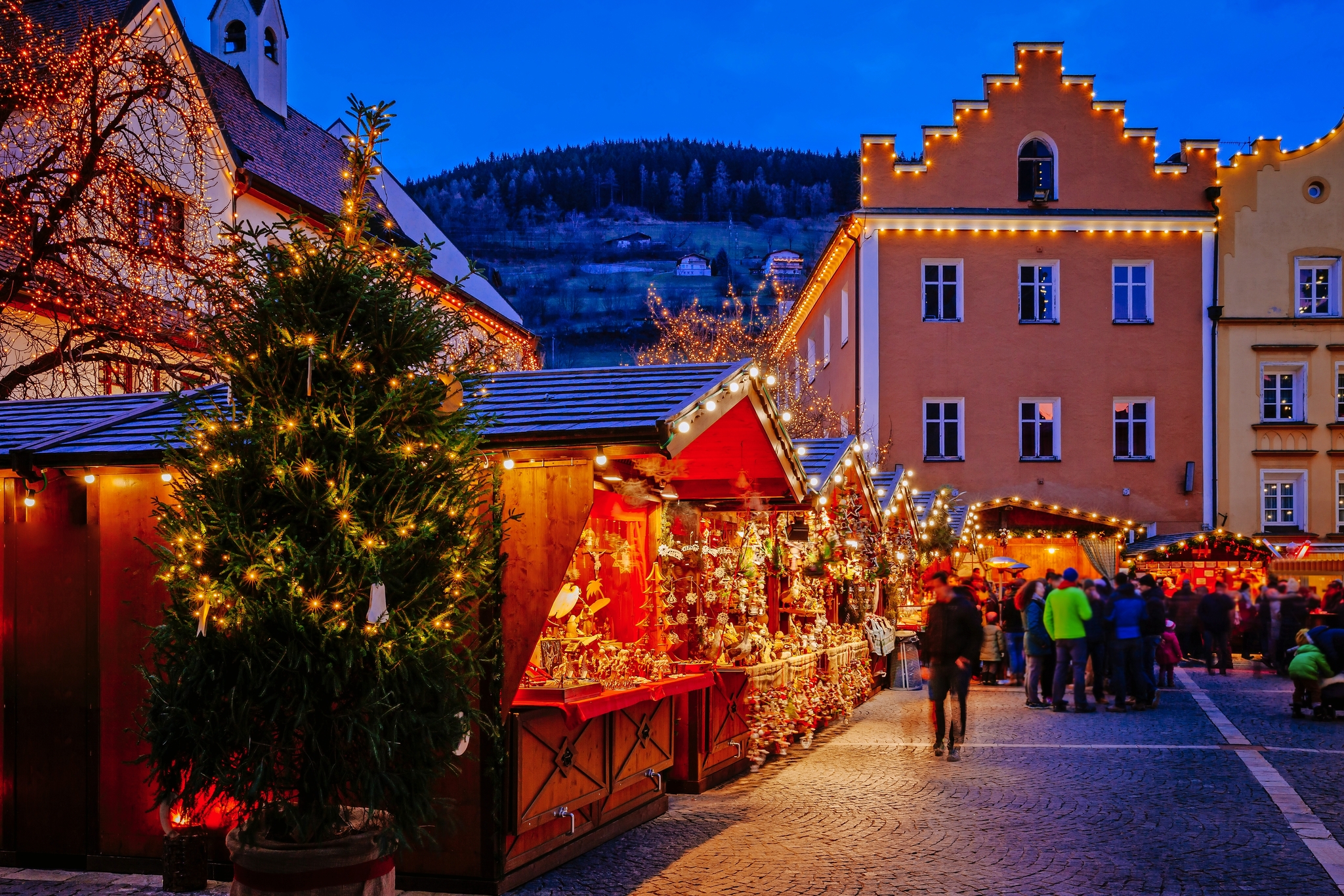 Weihnachtsmarkt Sterzing Bild