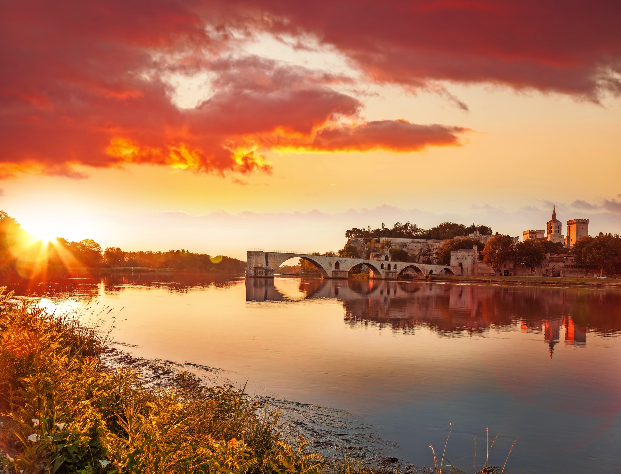 Brücke in Avignon Bild